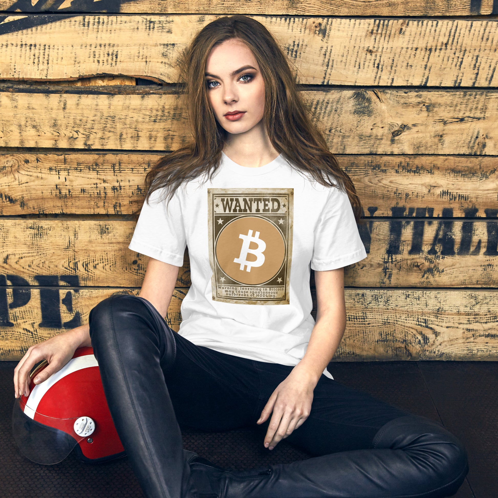 Bitcoin Wanted T-Shirt In N Out Crypto