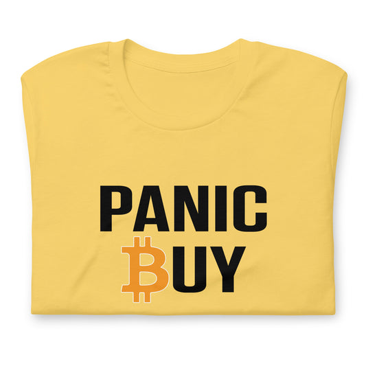 Bitcoin Panic Buy T-Shirt In N Out Crypto