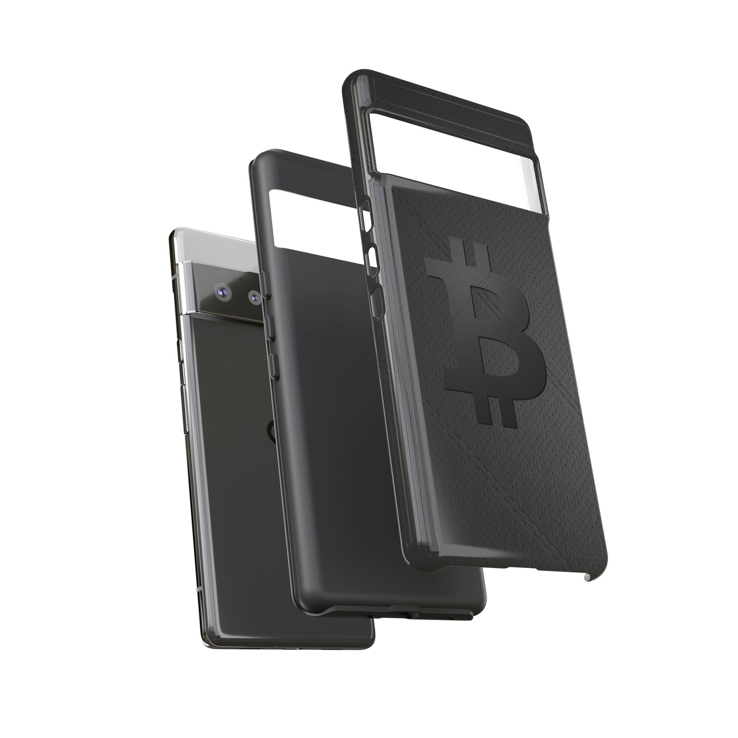 Bitcoin Leather Phone Case In N Out Crypto