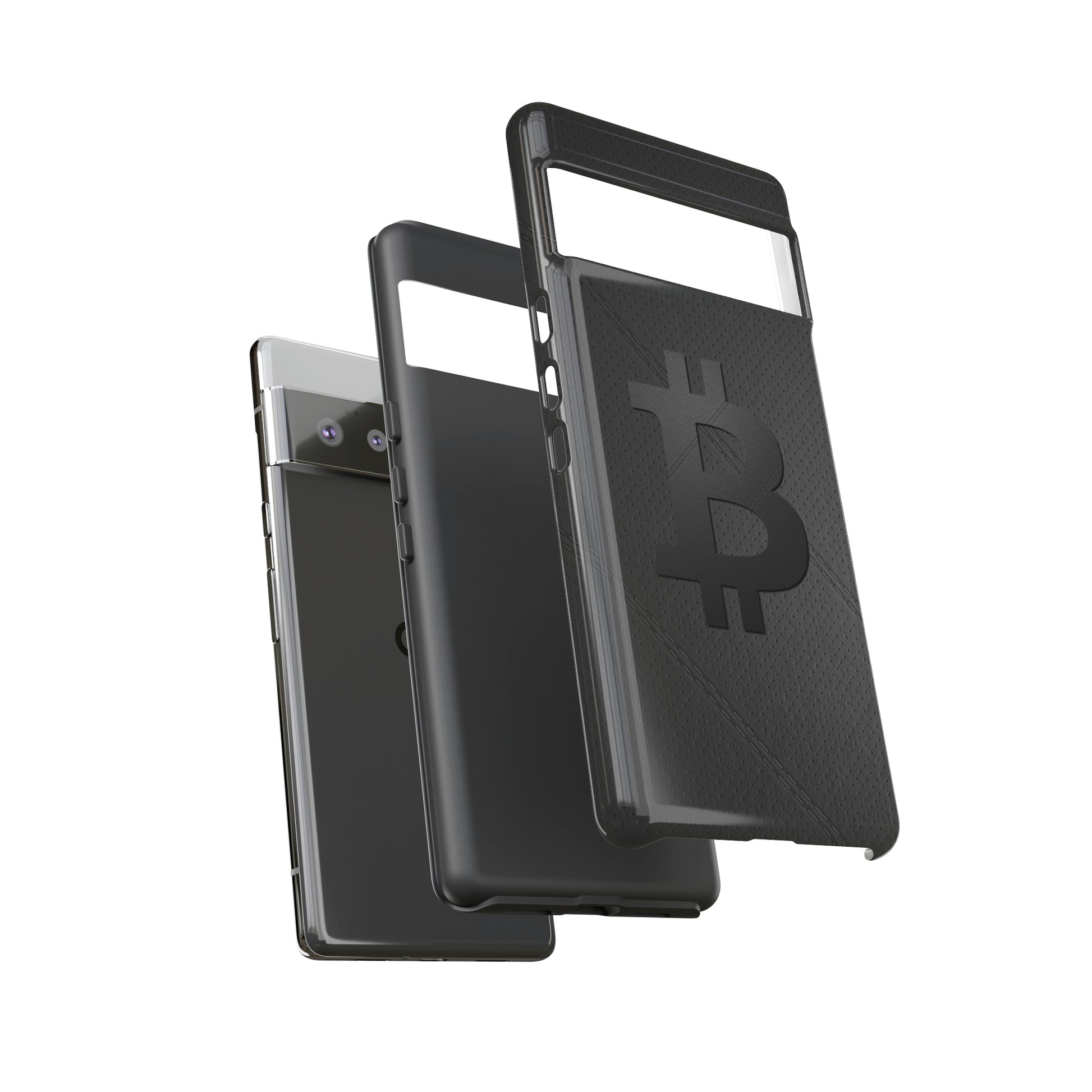 Bitcoin Leather Phone Case In N Out Crypto