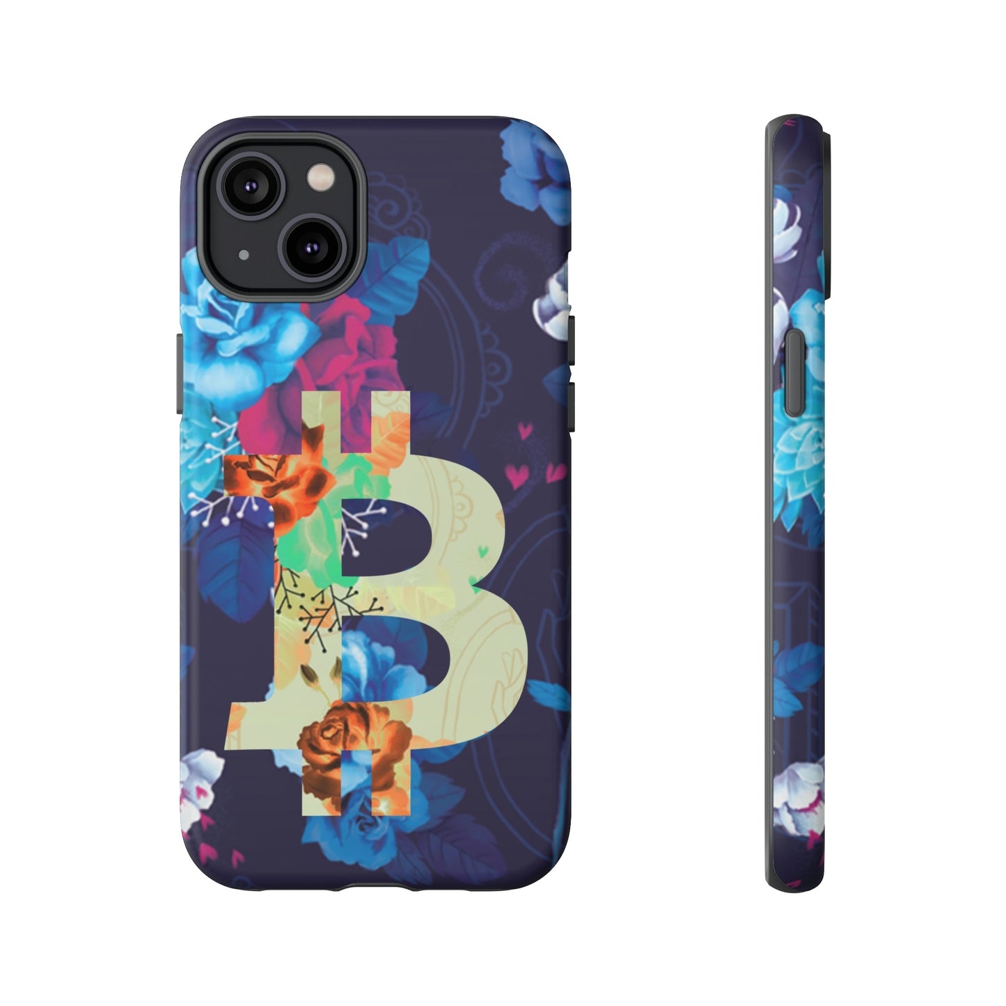 Bitcoin Flowers Art Case In N Out Crypto