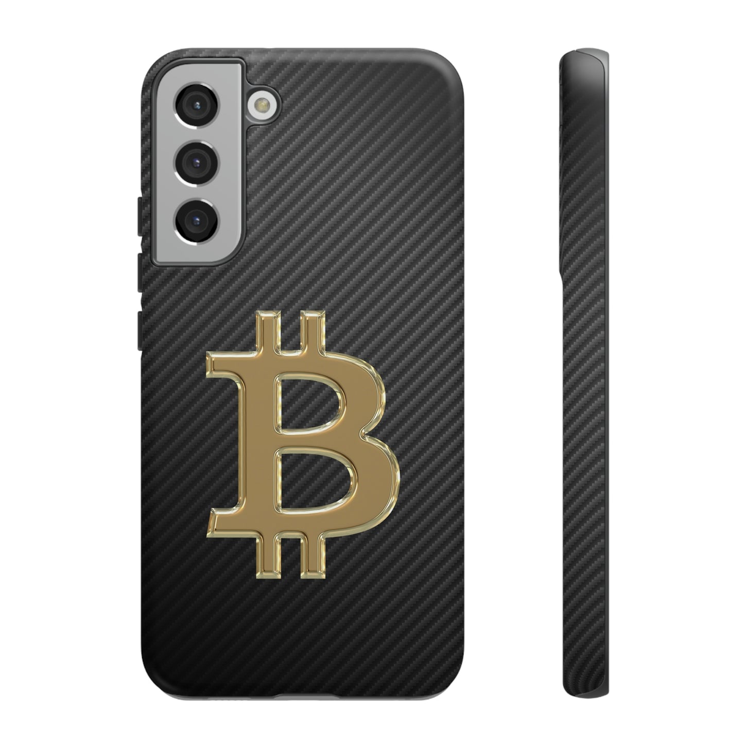 Bitcoin Carbon Fiber Gold Case In N Out Crypto