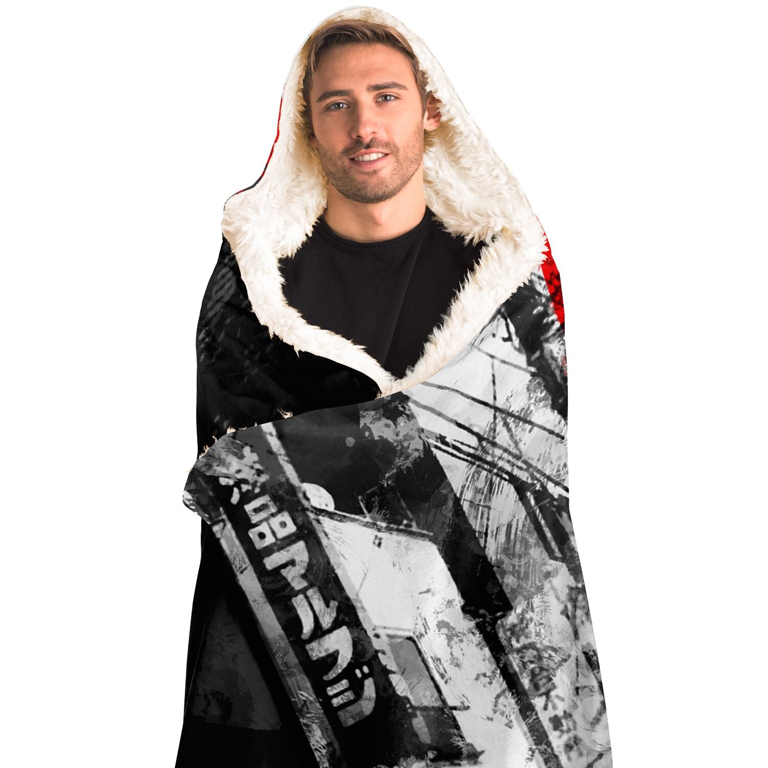 Bitcoin Japan Hooded Blanket In N Out Crypto