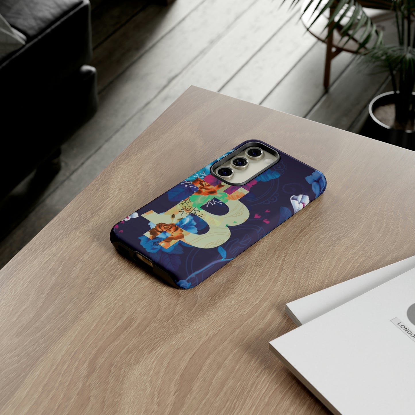 Bitcoin Flowers Art Case In N Out Crypto