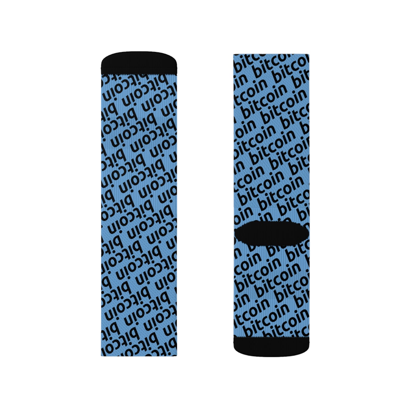 Bitcoin Blu Socks