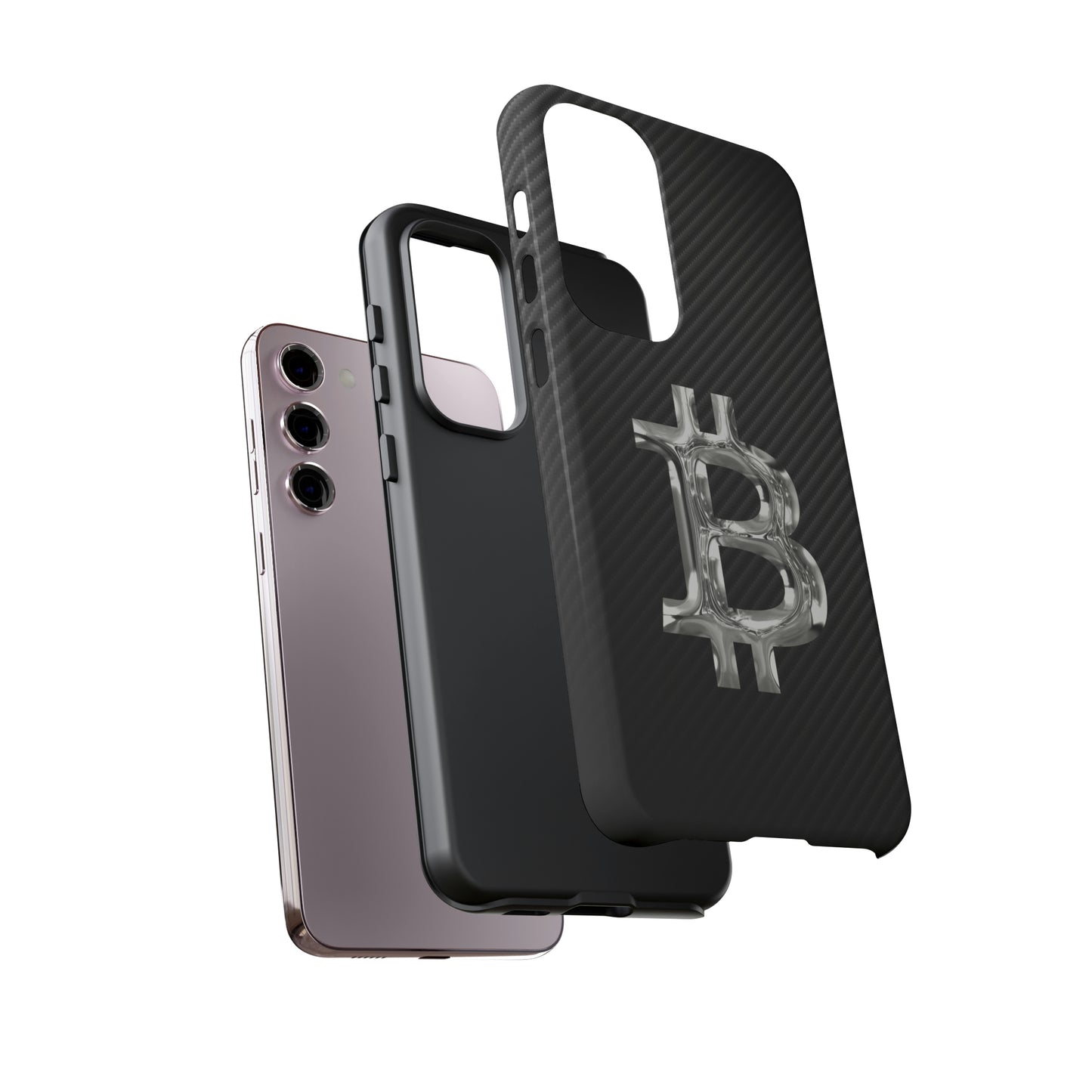 Bitcoin Carbon Fiber Tough Case In N Out Crypto