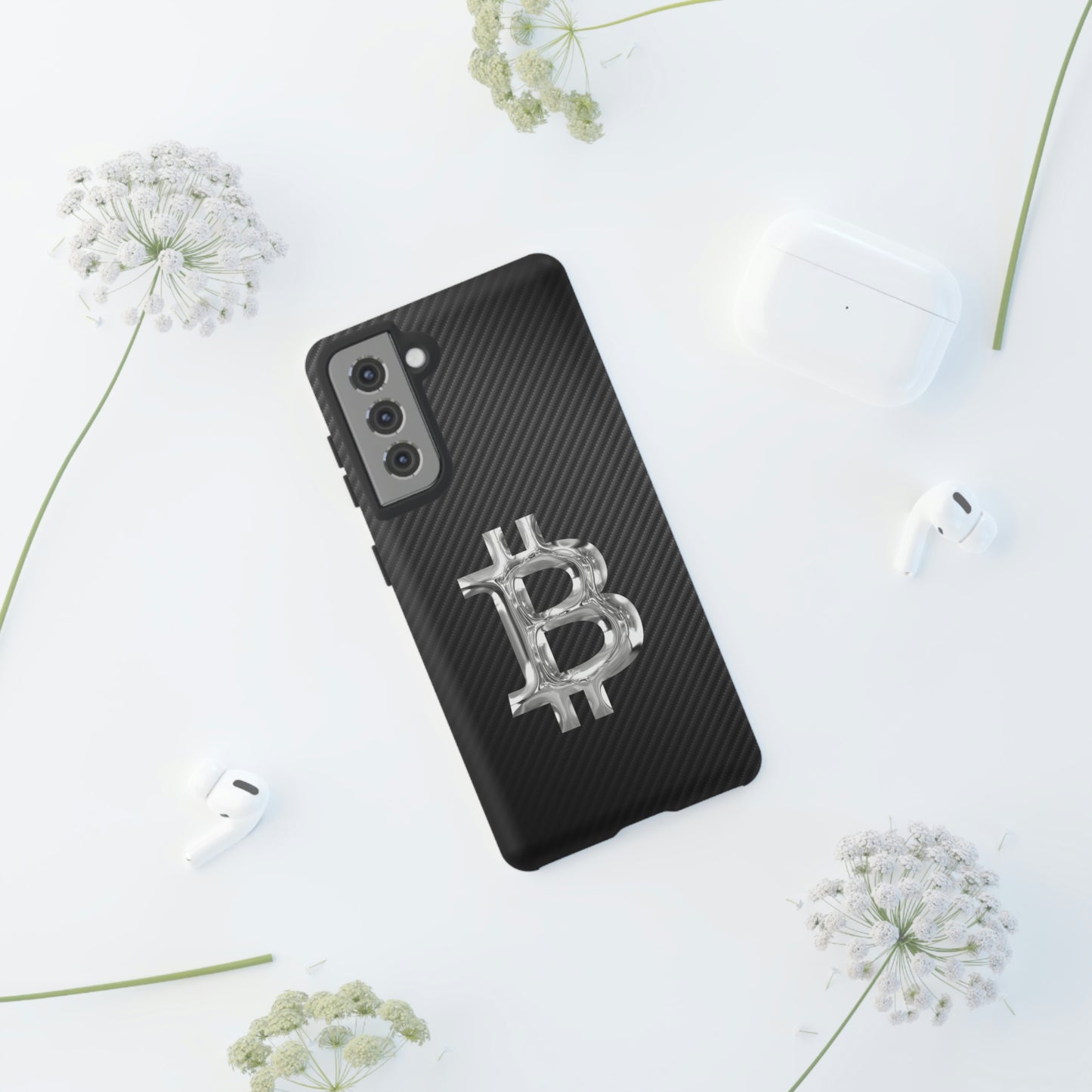Bitcoin Carbon Fiber Tough Case In N Out Crypto