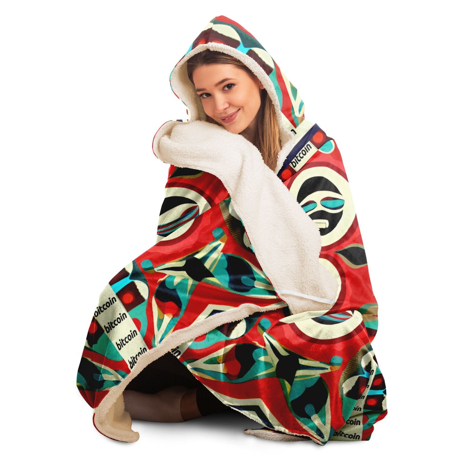 Bitcoin Myto Hooded Blanket In N Out Crypto