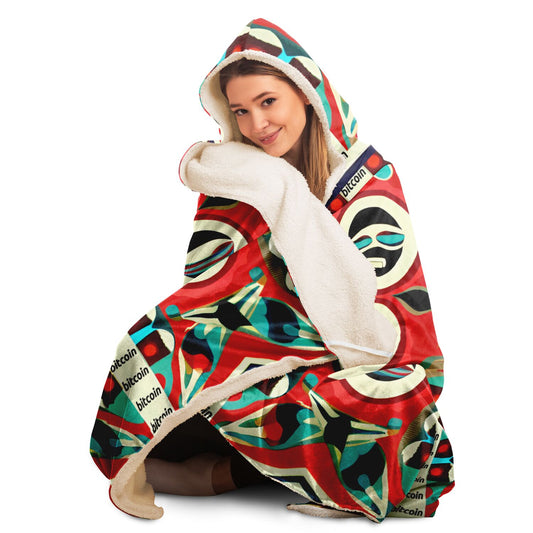 Bitcoin Myto Hooded Blanket In N Out Crypto
