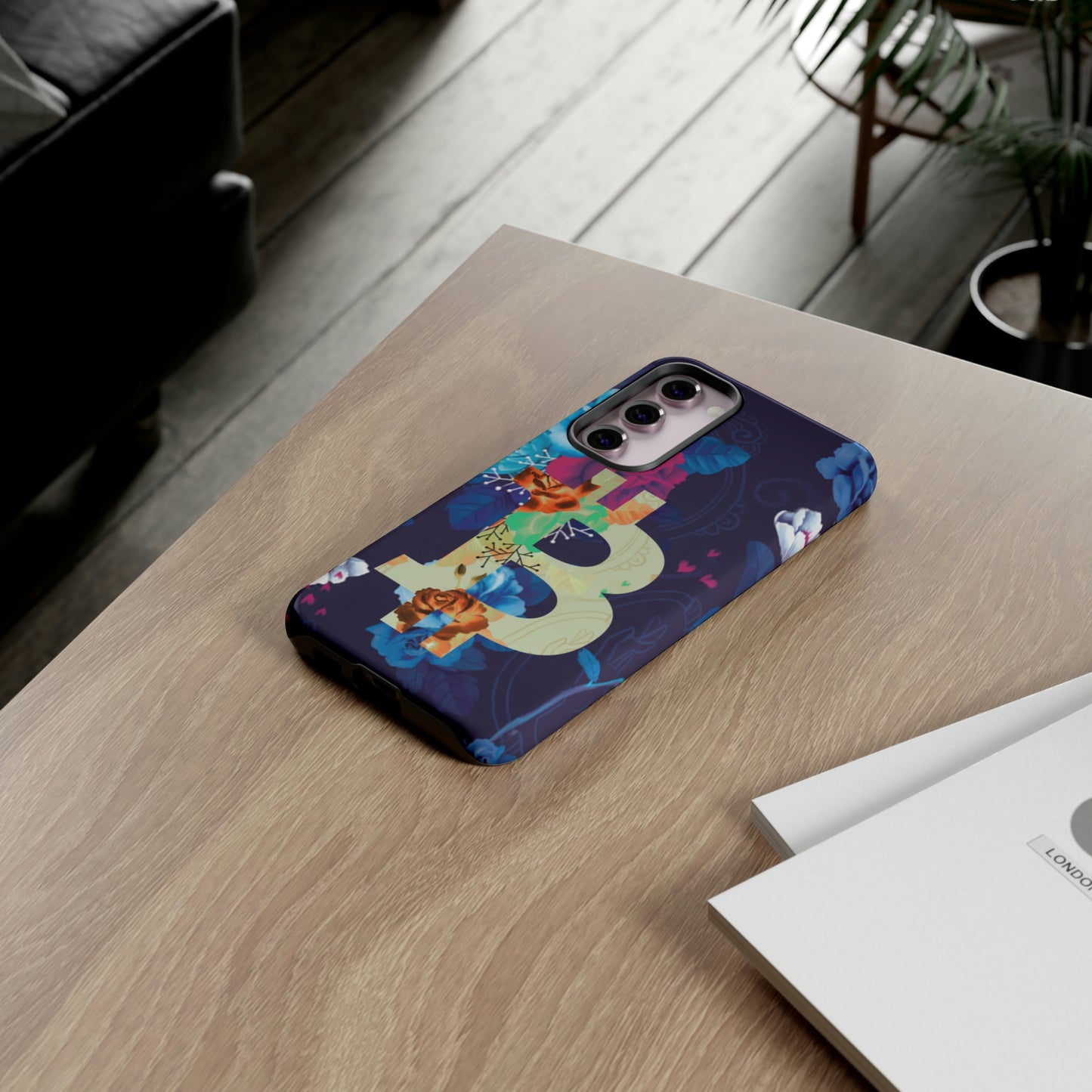 Bitcoin Flowers Art Case In N Out Crypto