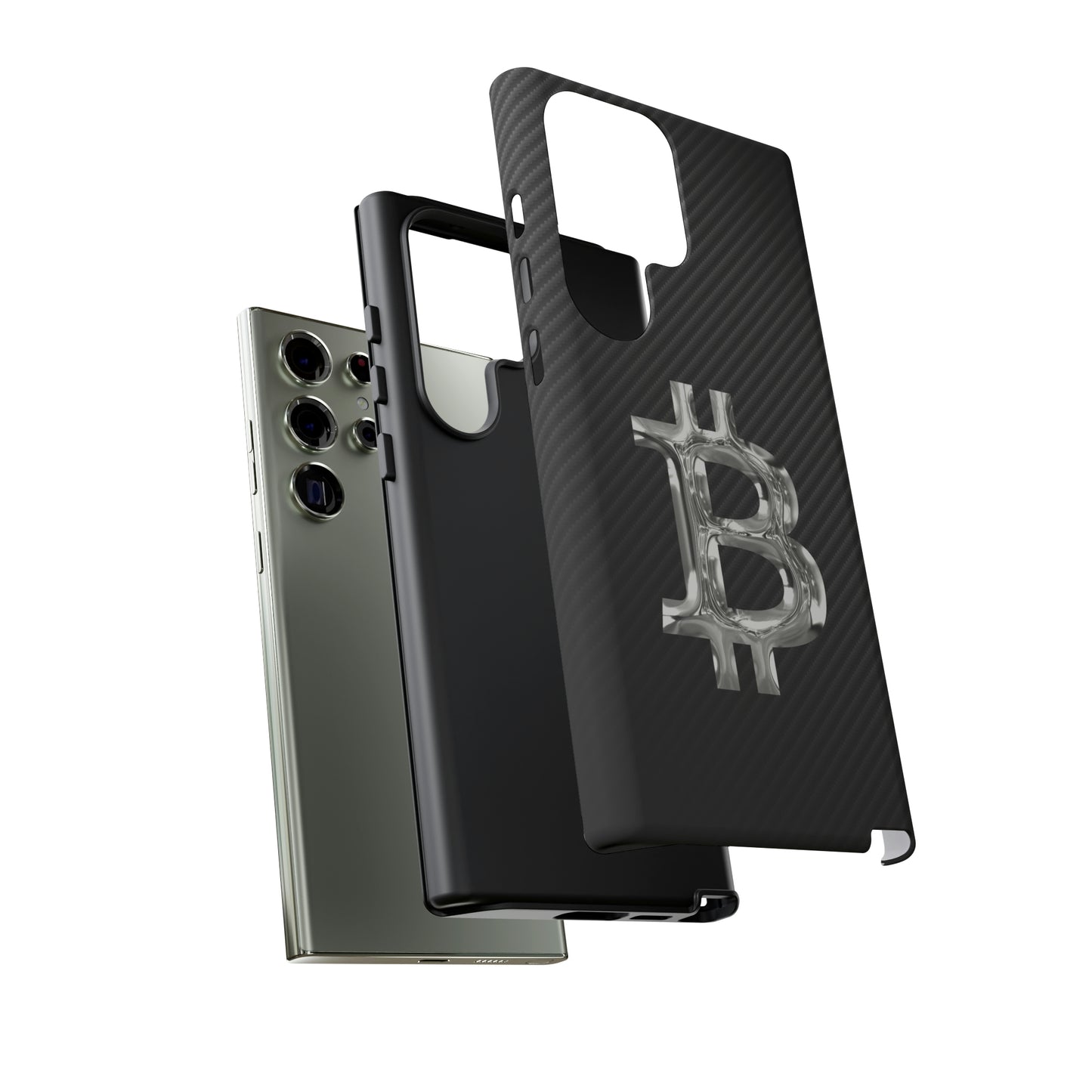 Bitcoin Carbon Fiber Tough Case In N Out Crypto
