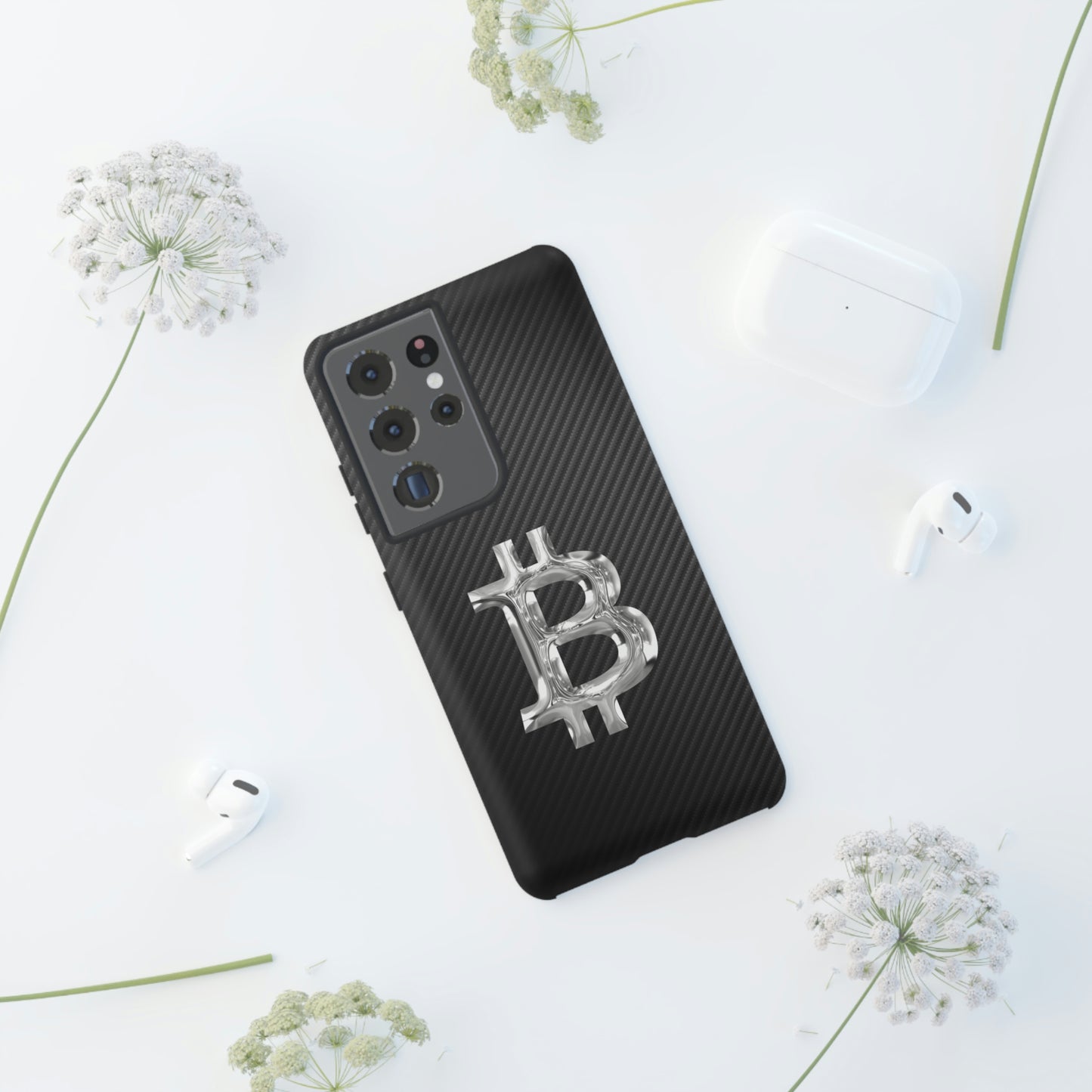 Bitcoin Carbon Fiber Tough Case In N Out Crypto