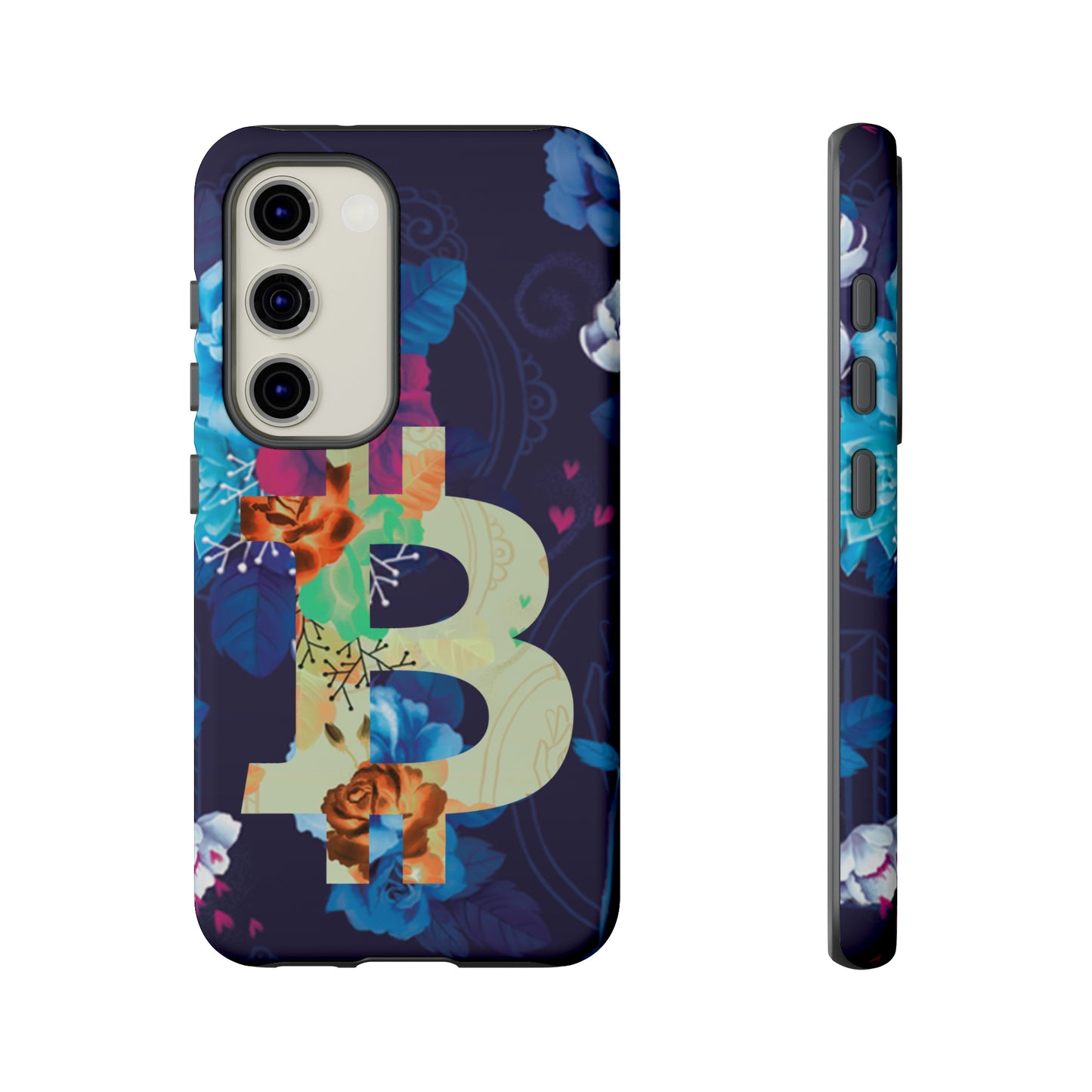 Bitcoin Flowers Art Case In N Out Crypto