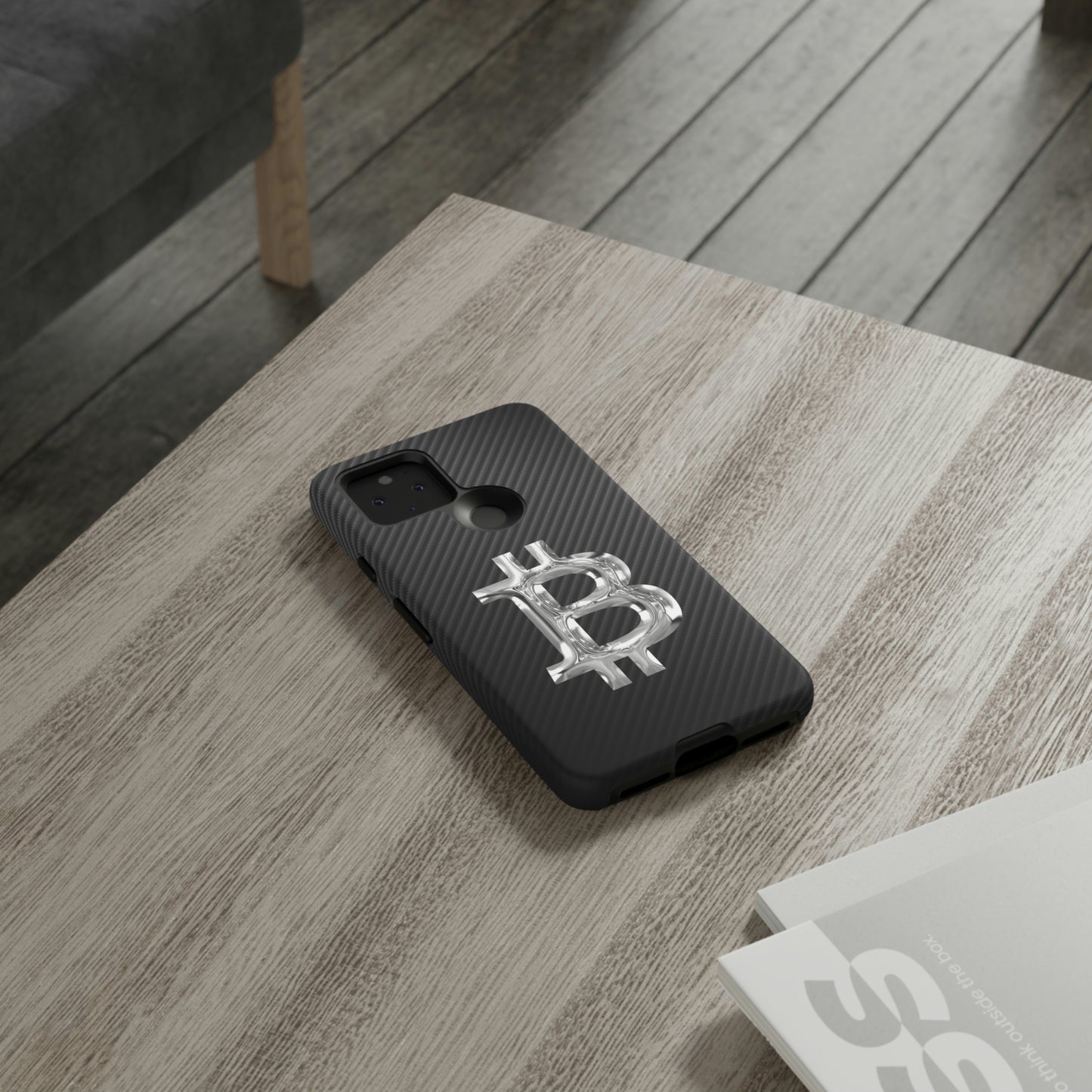 Bitcoin Carbon Fiber Tough Case In N Out Crypto