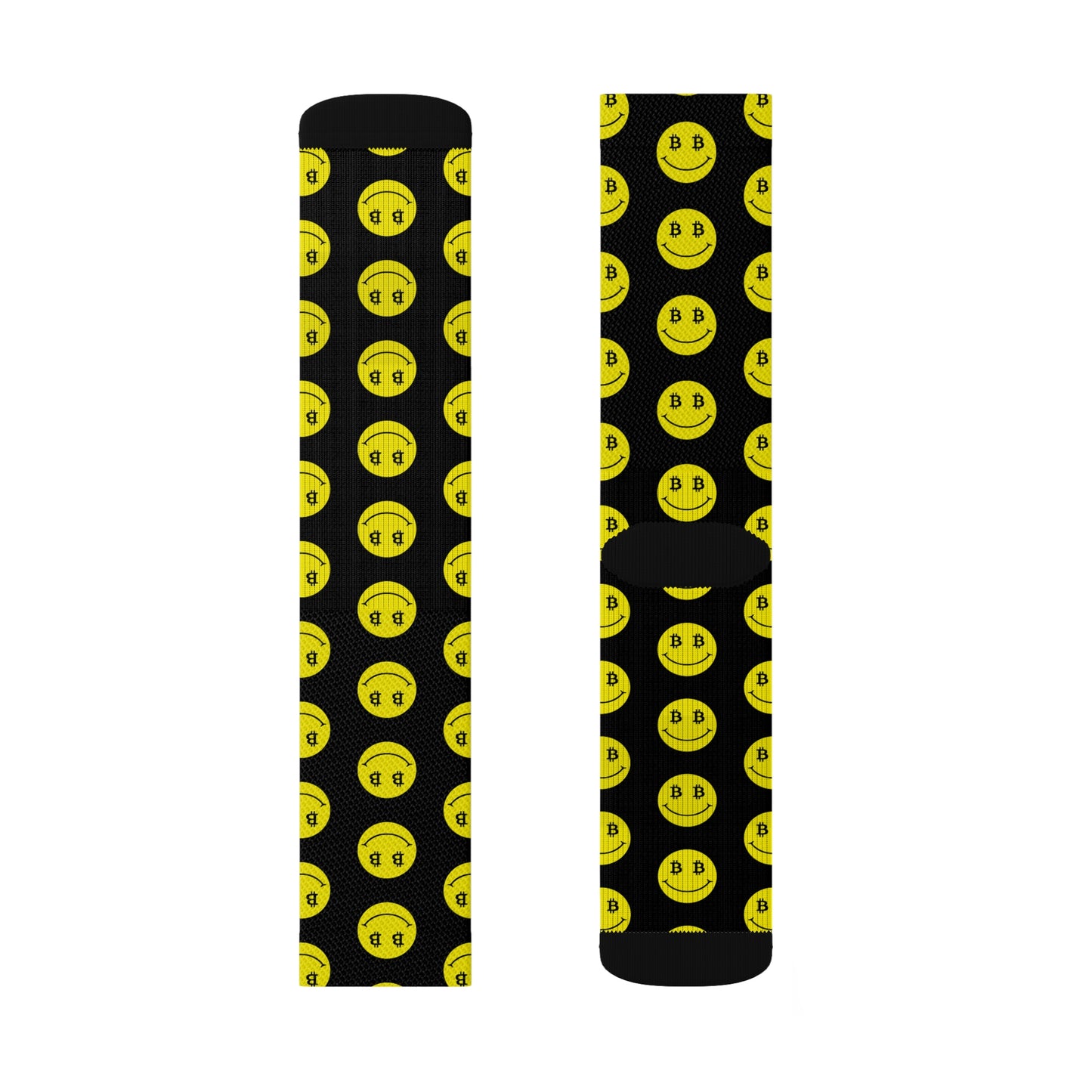 Bitcoin Smile Socks