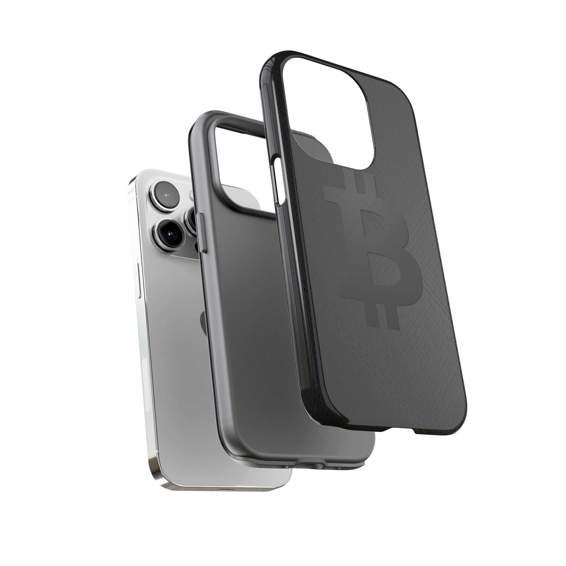 Bitcoin Leather Phone Case In N Out Crypto