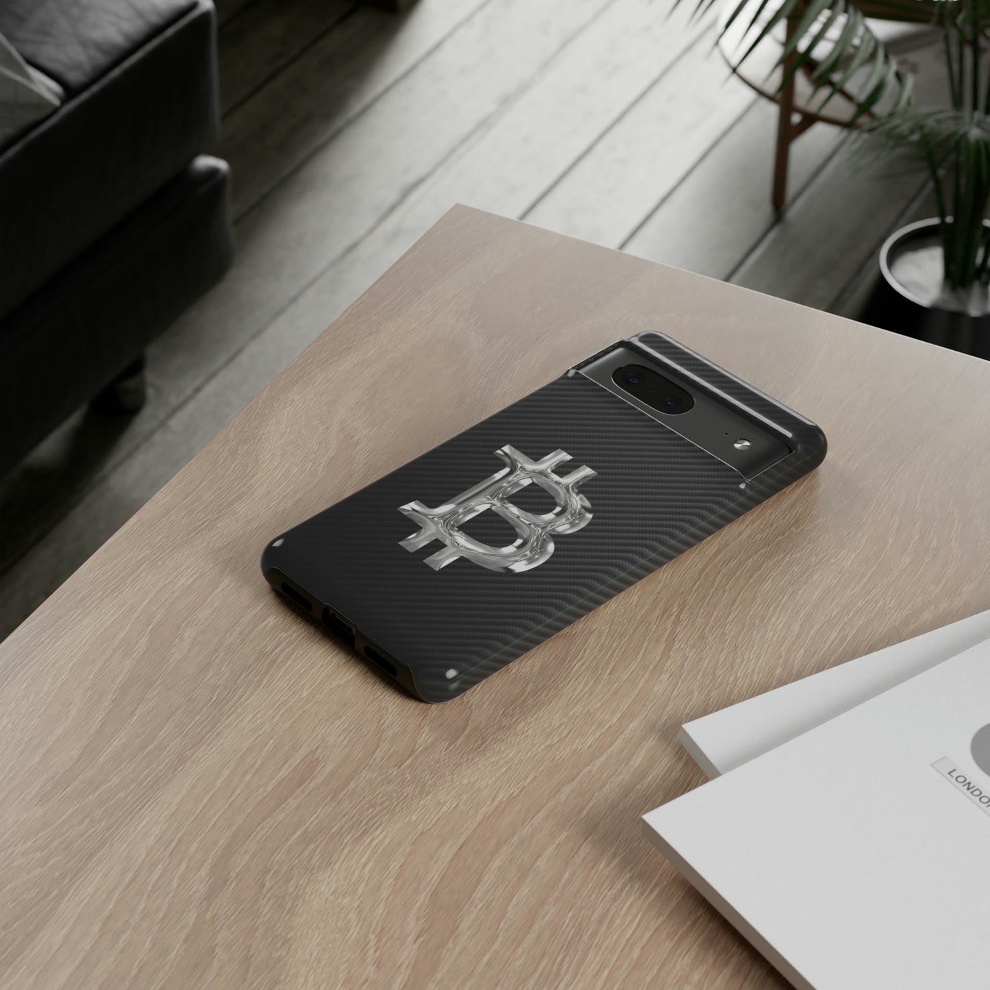Bitcoin Carbon Fiber Tough Case In N Out Crypto