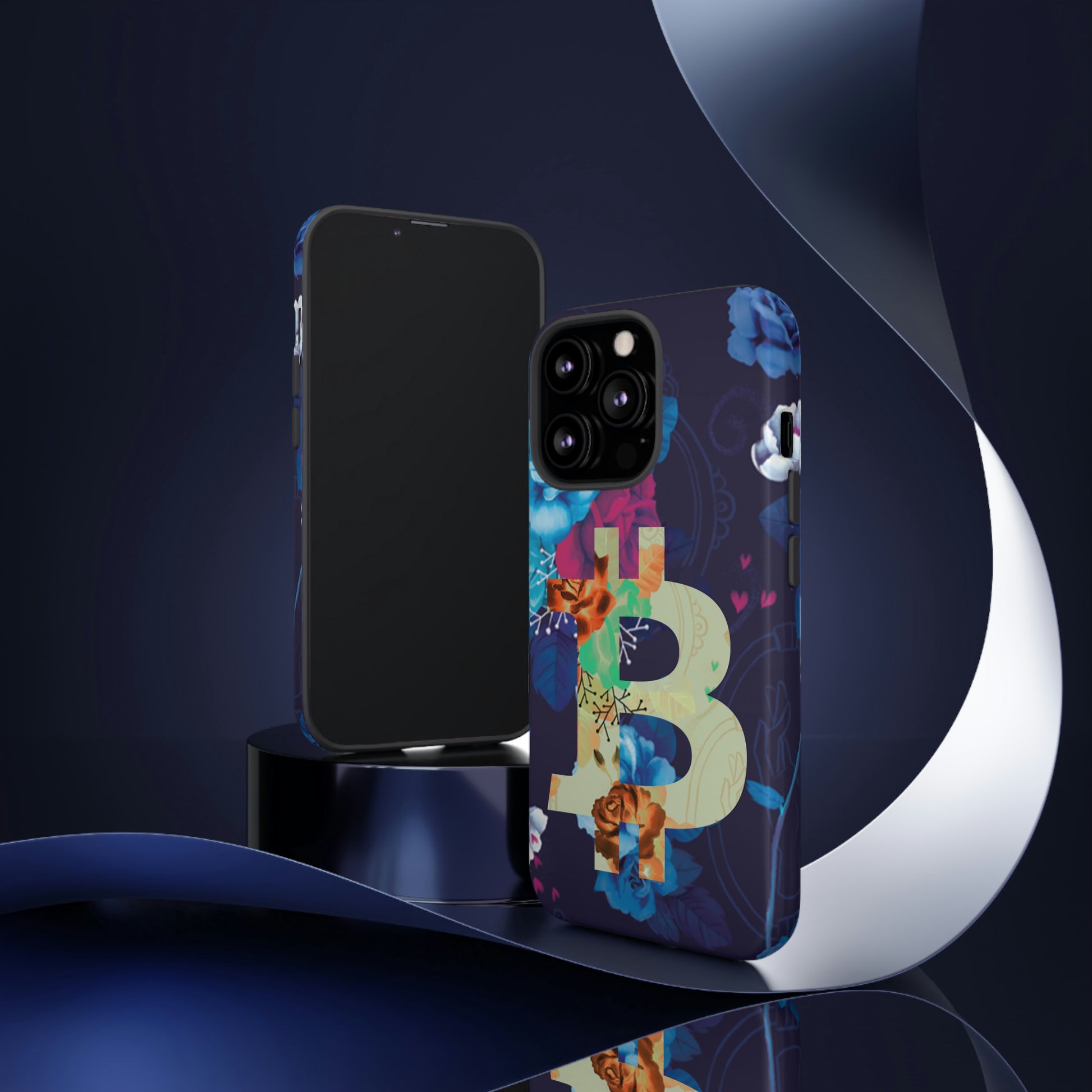 Bitcoin Flowers Art Case In N Out Crypto