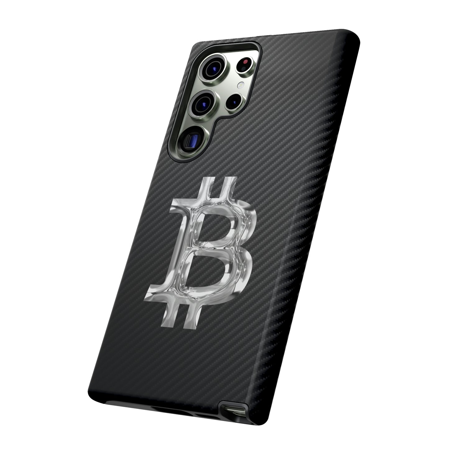 Bitcoin Carbon Fiber Tough Case In N Out Crypto