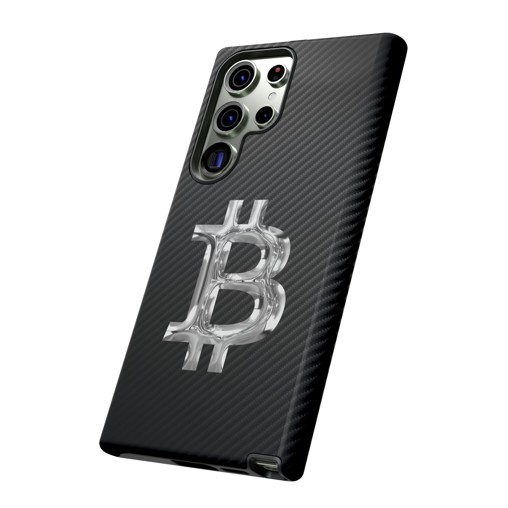Bitcoin Carbon Fiber Tough Case In N Out Crypto