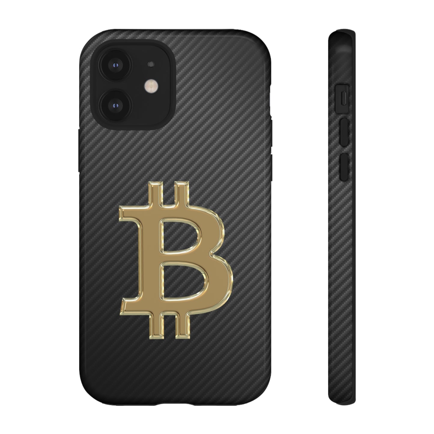 Bitcoin Carbon Fiber Gold Case In N Out Crypto