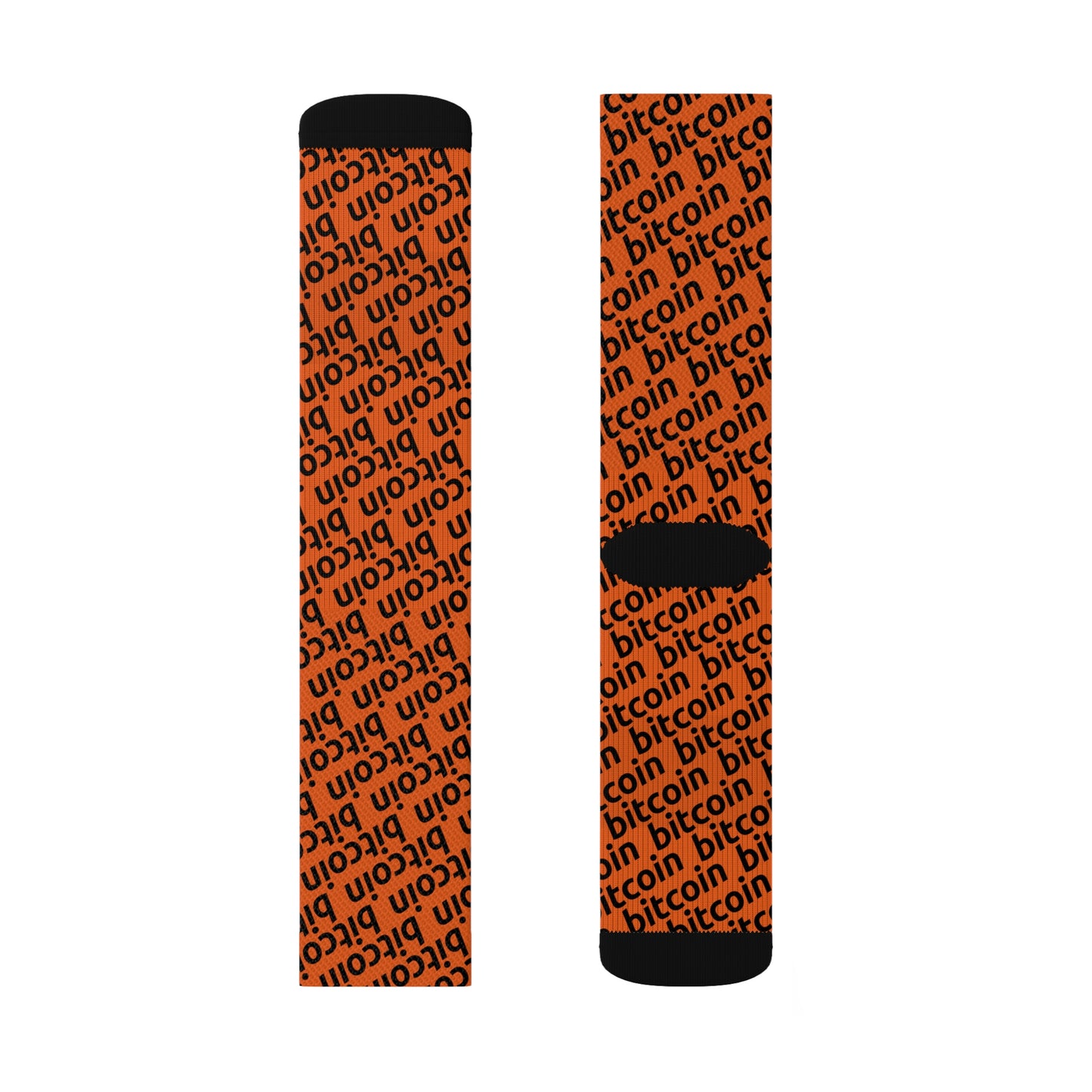 Bitcoin Orange Socks