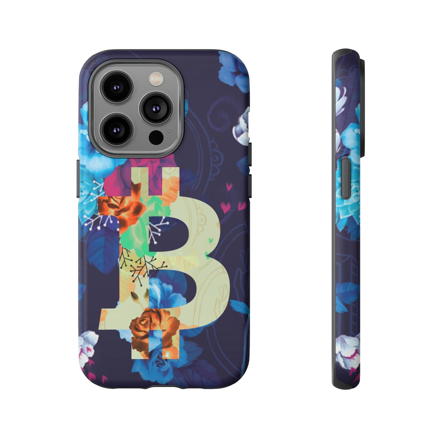Bitcoin Flowers Art Case In N Out Crypto