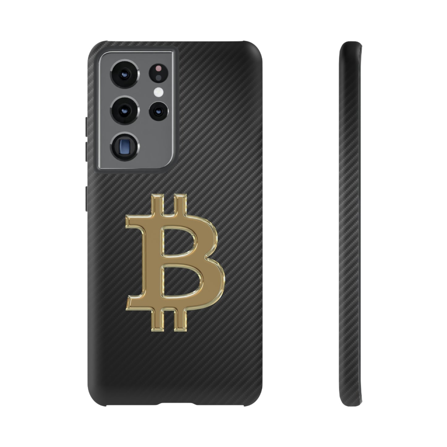 Bitcoin Carbon Fiber Gold Case In N Out Crypto
