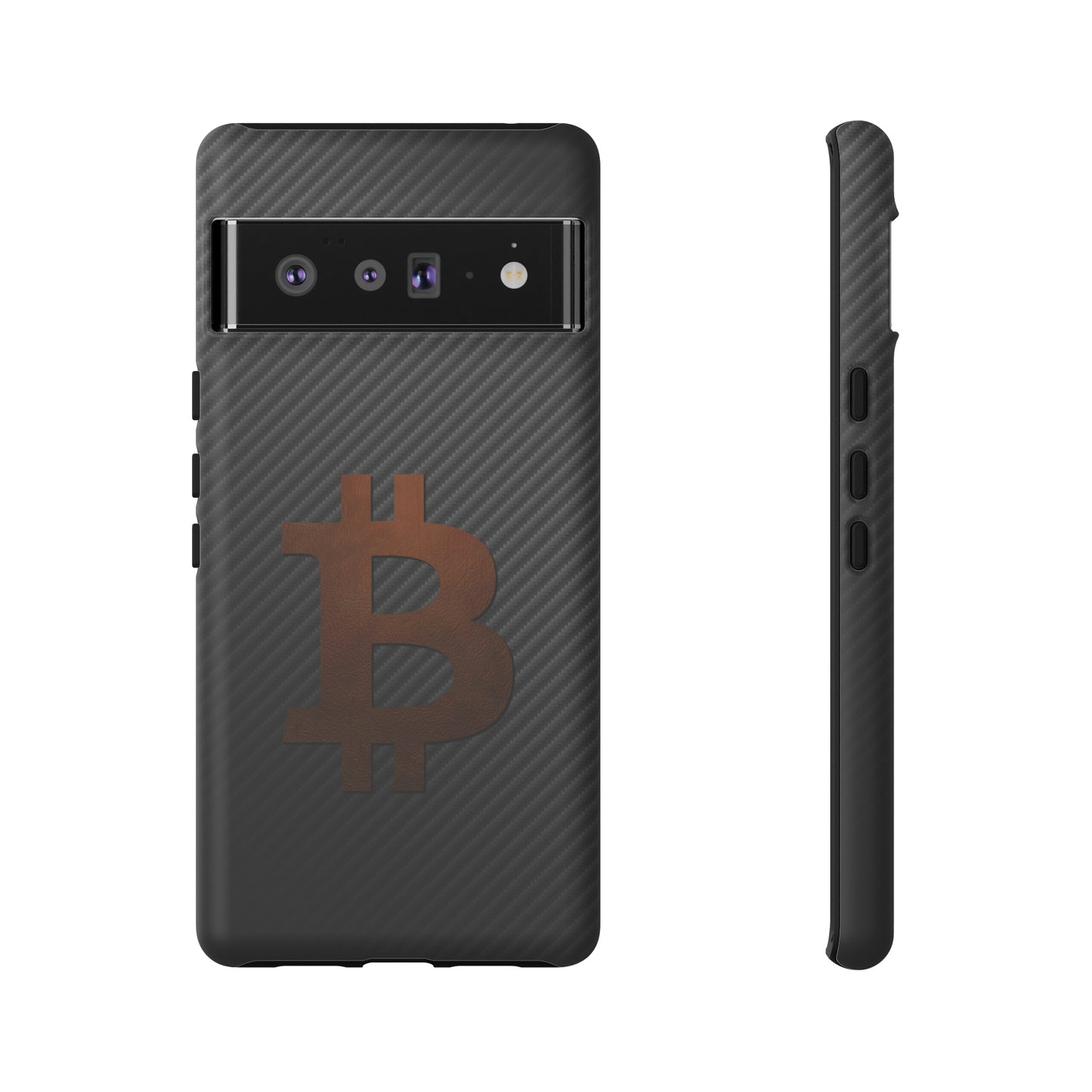 Bitcoin Fiber Brown Leather Case In N Out Crypto
