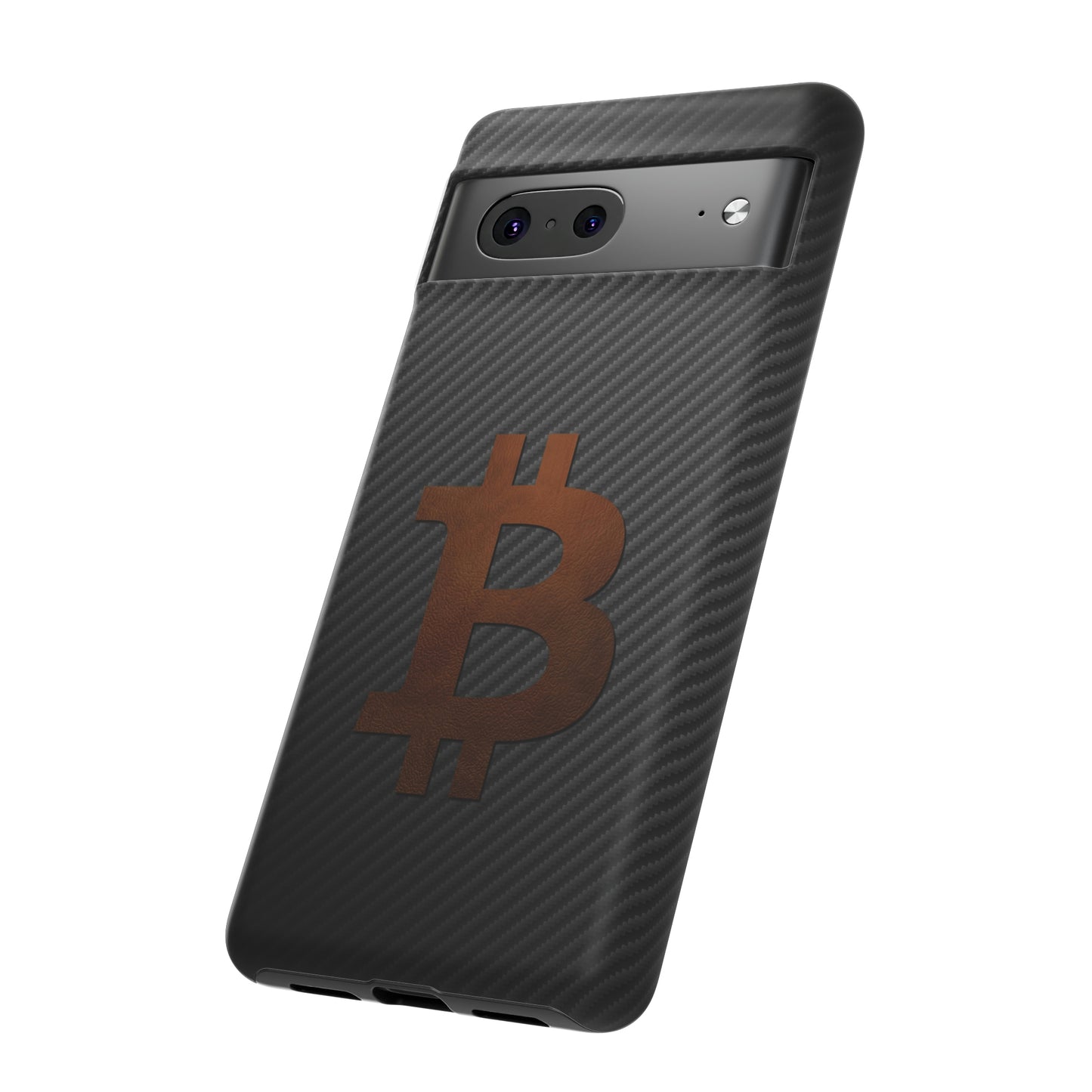 Bitcoin Fiber Brown Leather Case In N Out Crypto