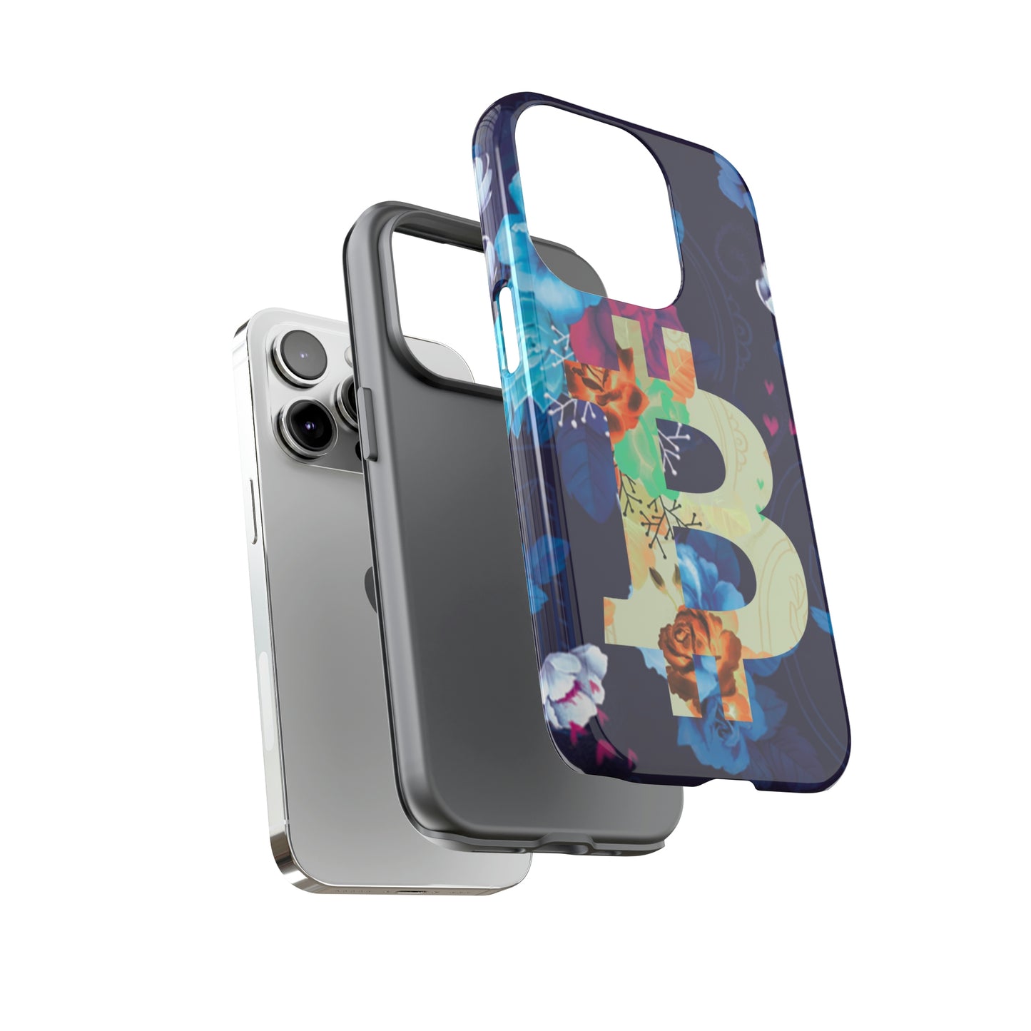 Bitcoin Flowers Art Case In N Out Crypto