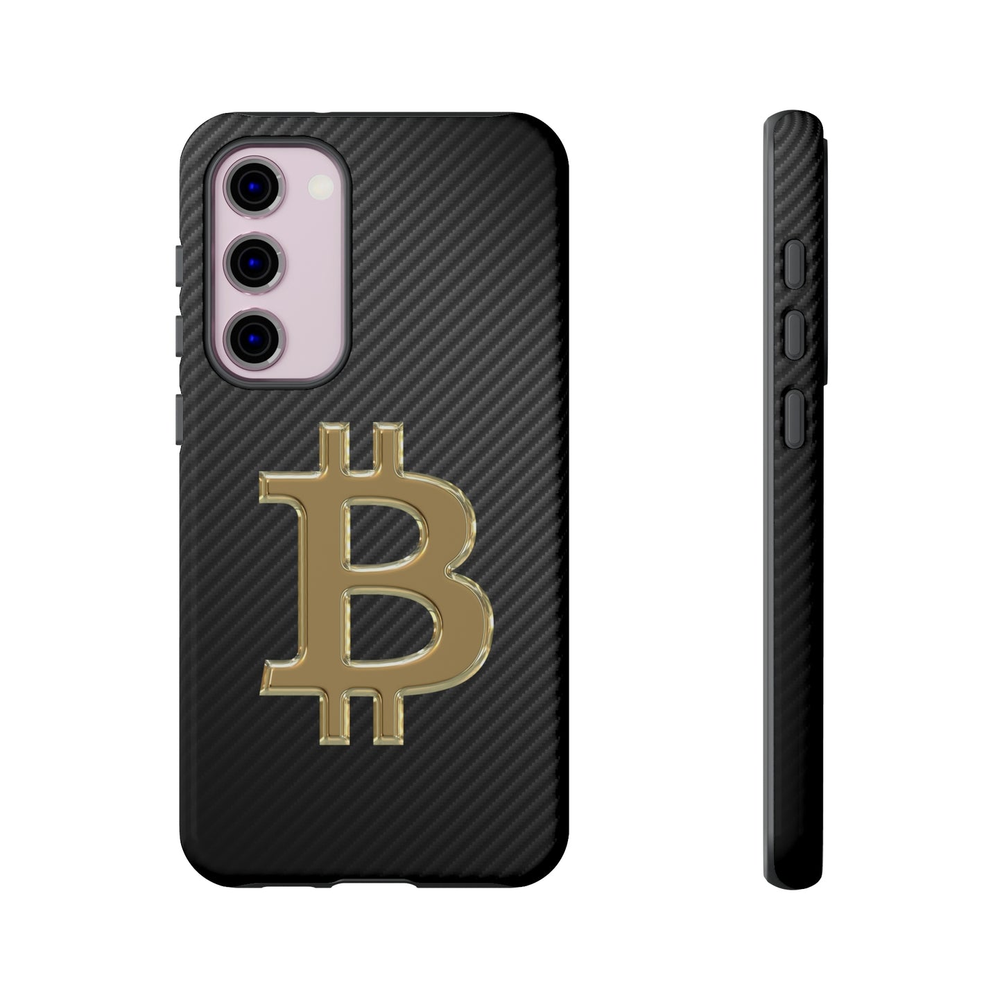 Bitcoin Carbon Fiber Gold Case In N Out Crypto