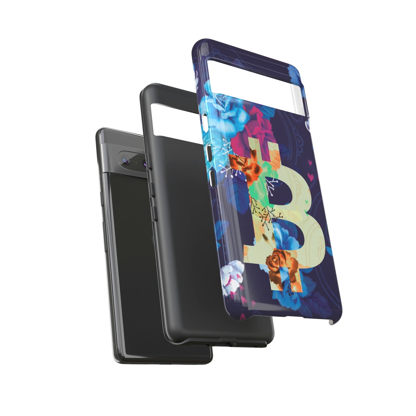 Bitcoin Flowers Art Case In N Out Crypto