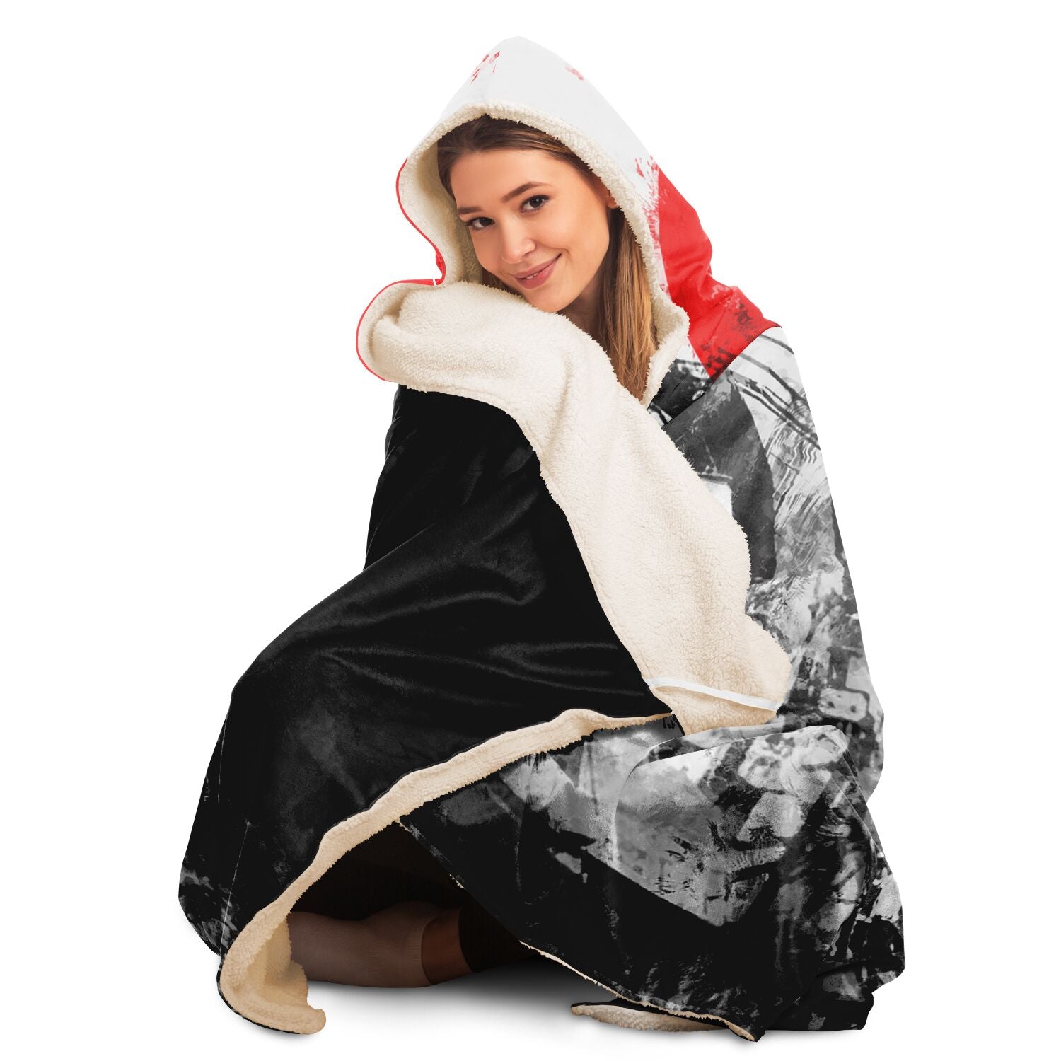 Bitcoin Japan Hooded Blanket In N Out Crypto