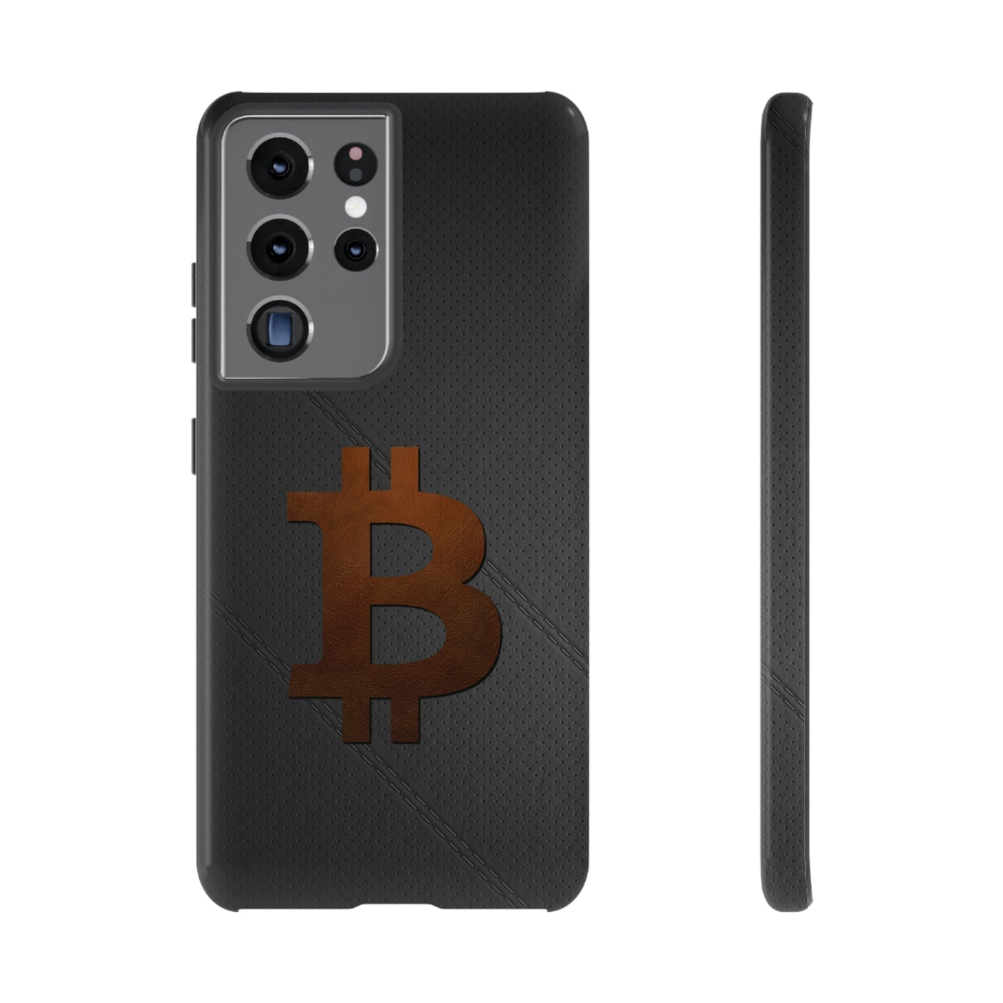 Bitcoin Brown Leather Case In N Out Crypto