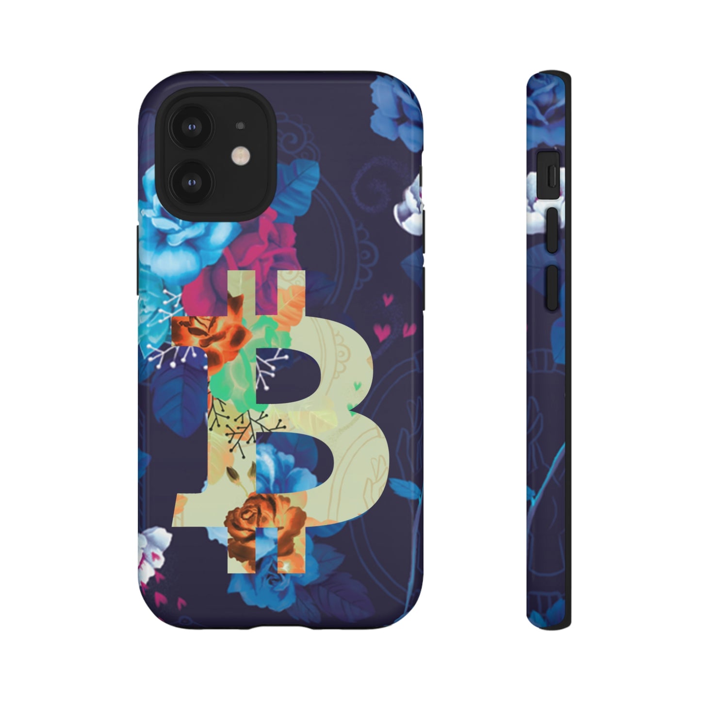 Bitcoin Flowers Art Case In N Out Crypto