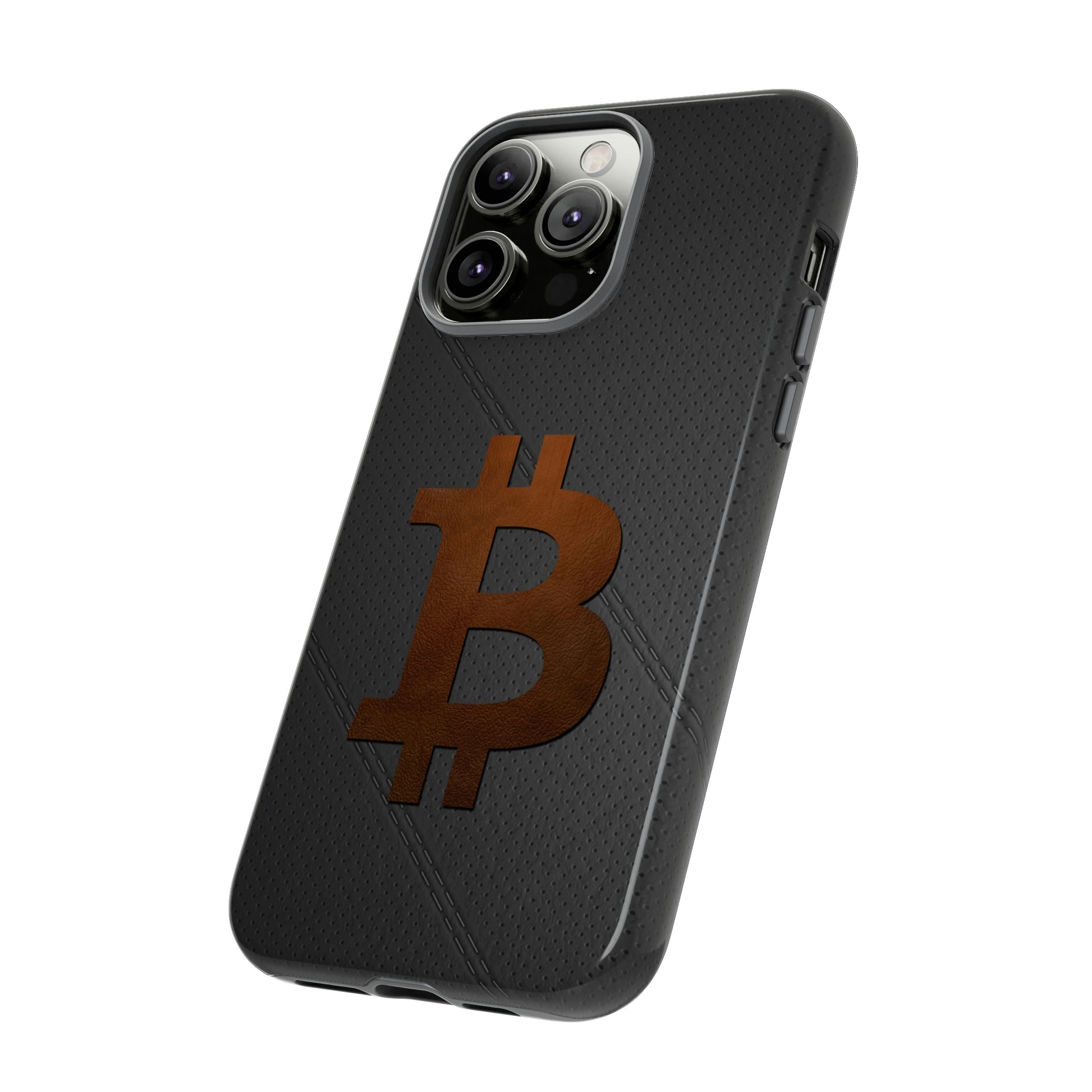 Bitcoin Brown Leather Case In N Out Crypto