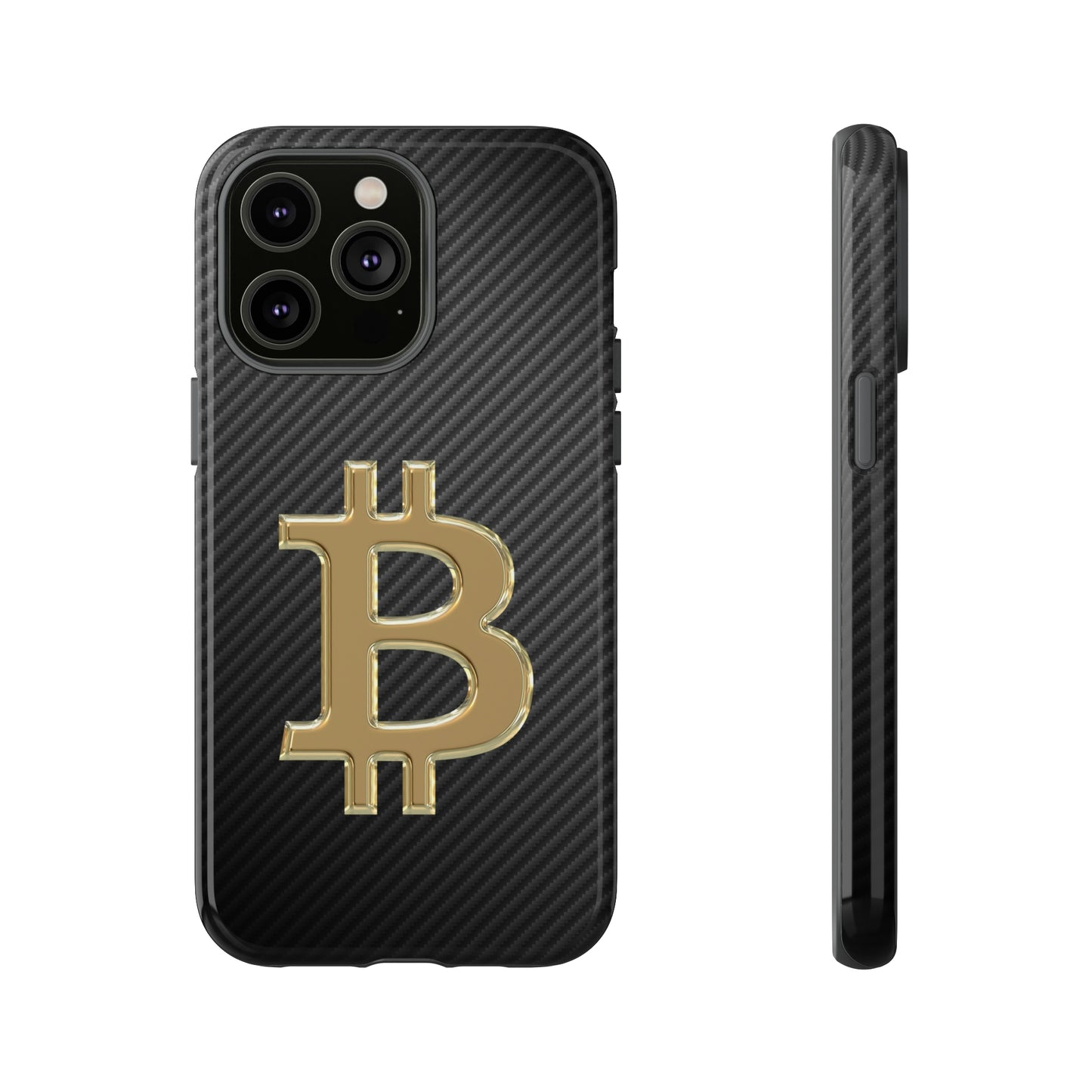 Bitcoin Carbon Fiber Gold Case In N Out Crypto