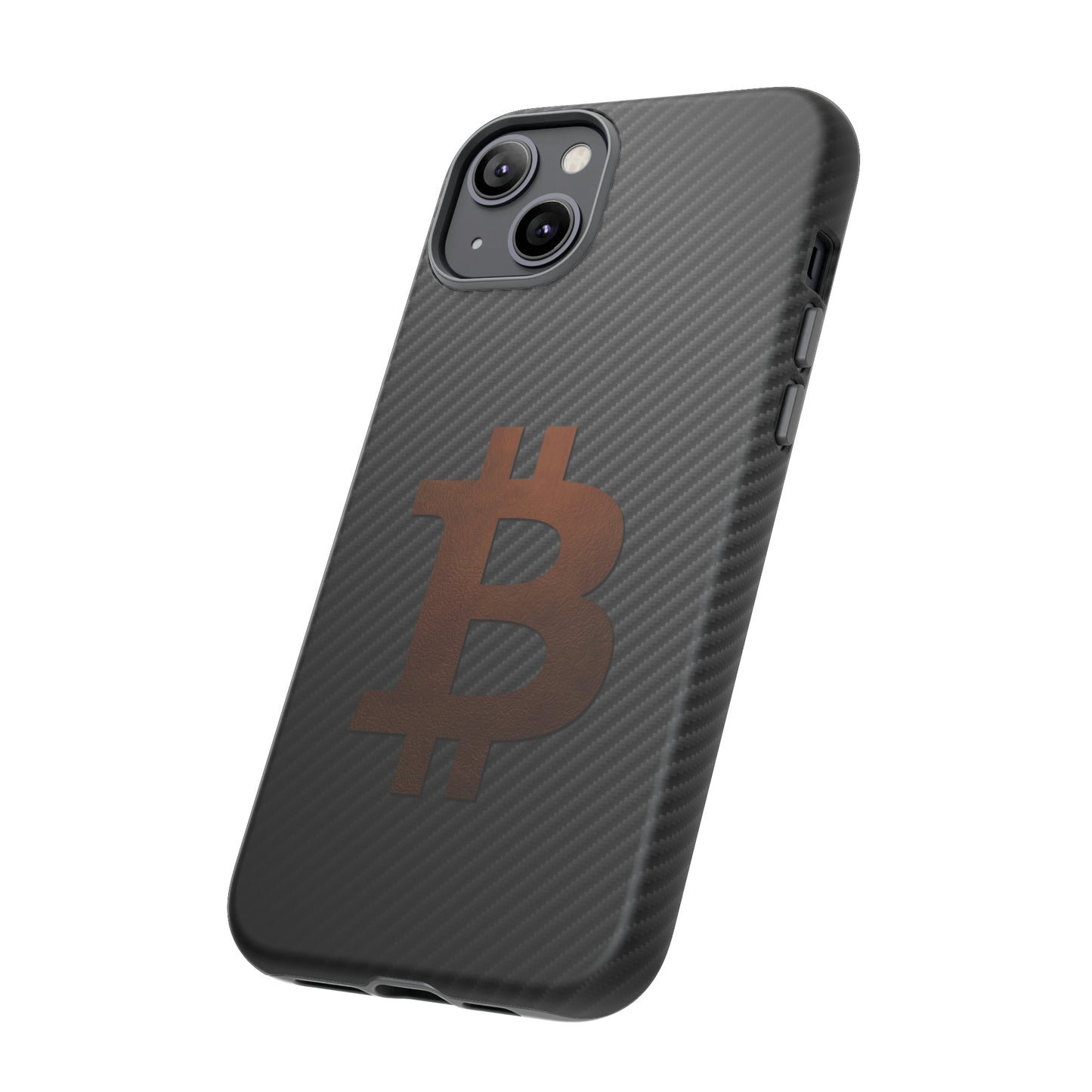 Bitcoin Fiber Brown Leather Case In N Out Crypto
