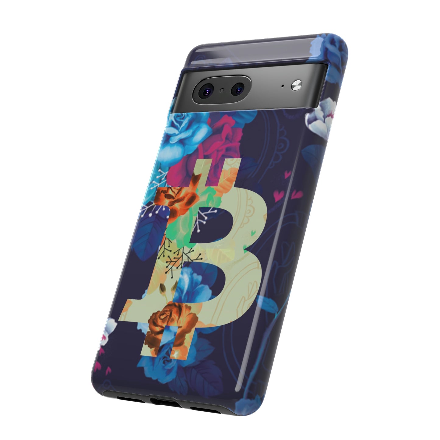 Bitcoin Flowers Art Case In N Out Crypto
