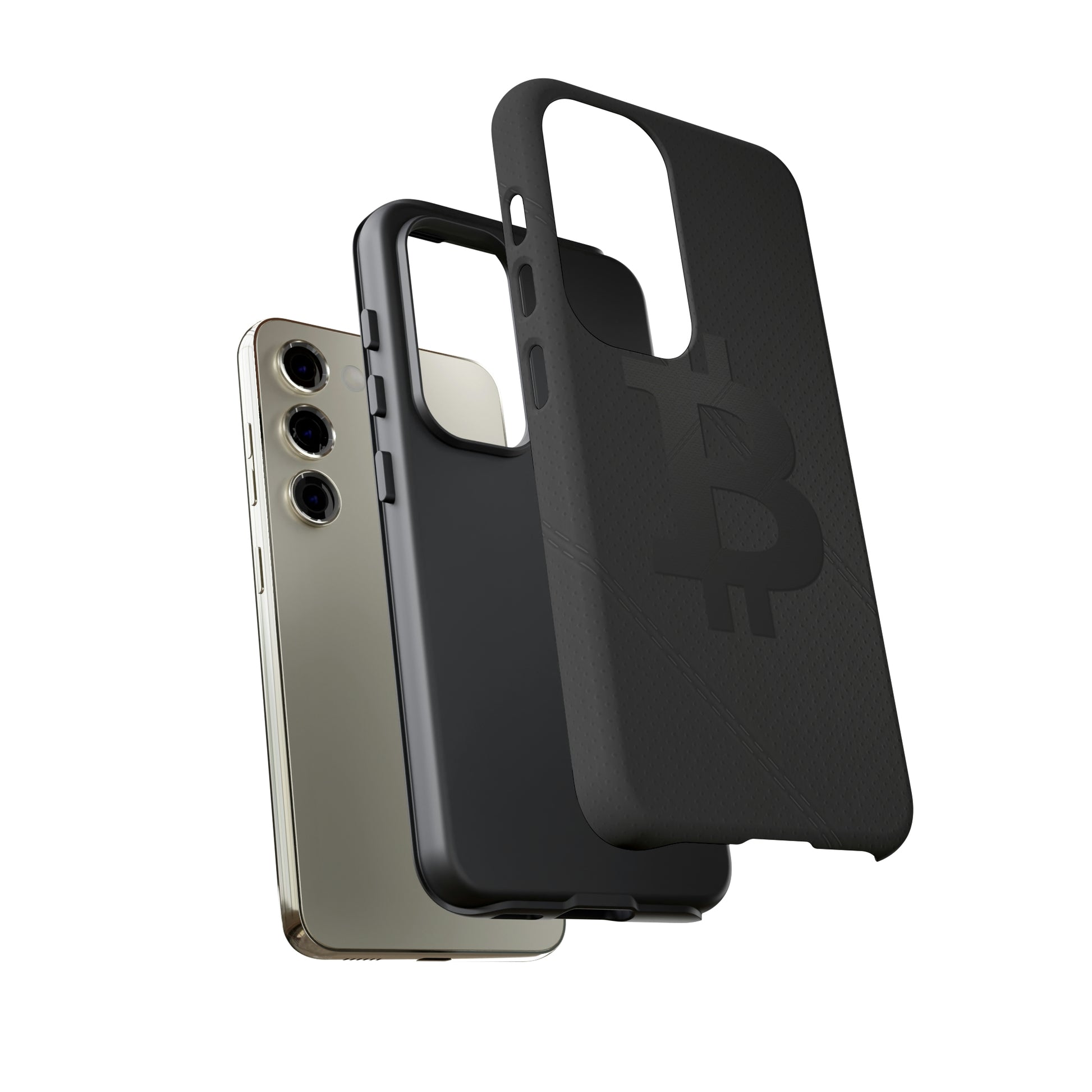 Bitcoin Leather Phone Case In N Out Crypto