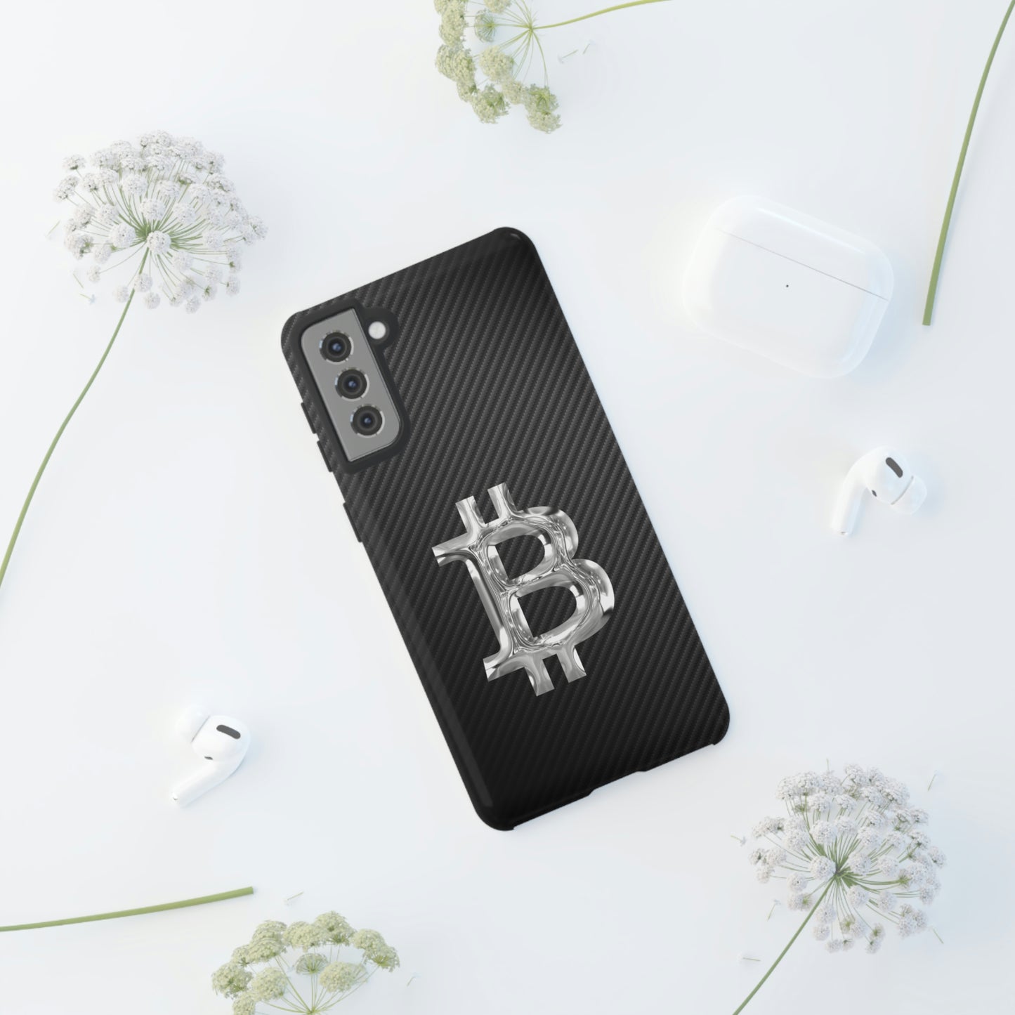 Bitcoin Carbon Fiber Tough Case In N Out Crypto