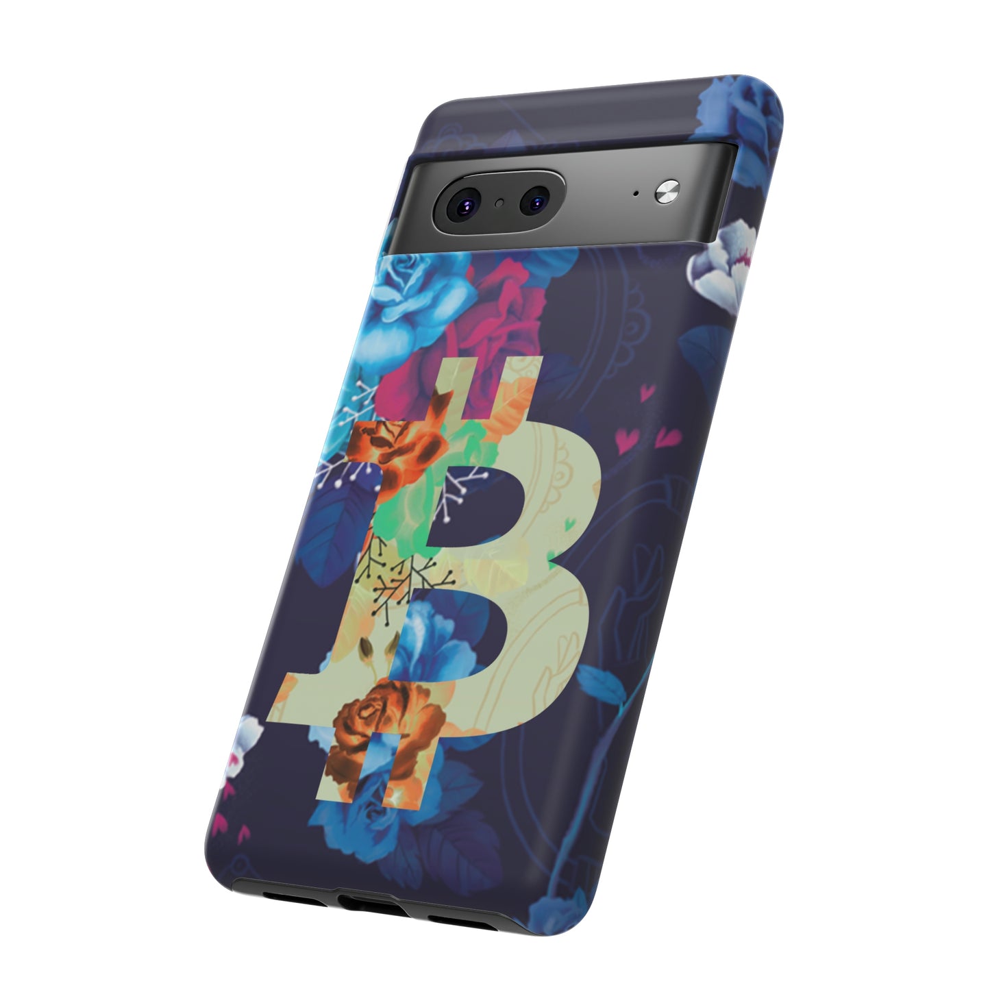 Bitcoin Flowers Art Case In N Out Crypto
