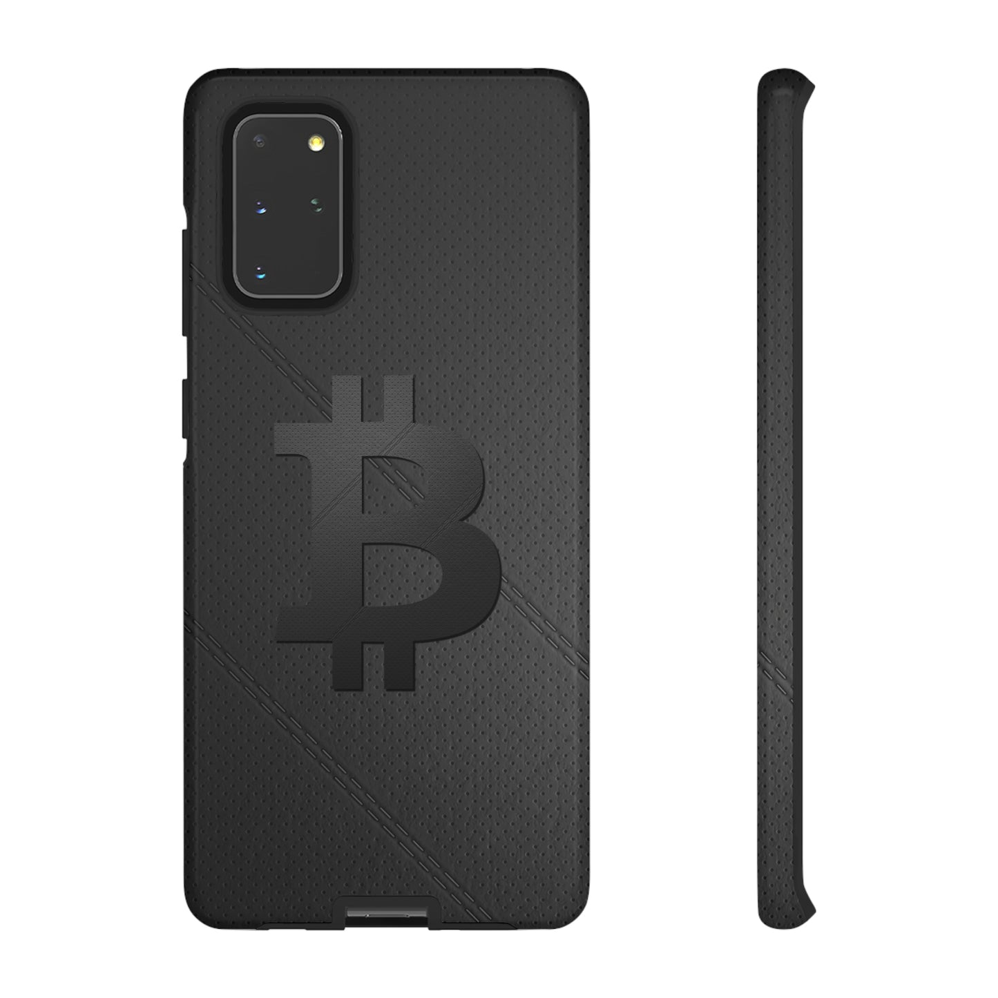 Bitcoin Leather Phone Case In N Out Crypto