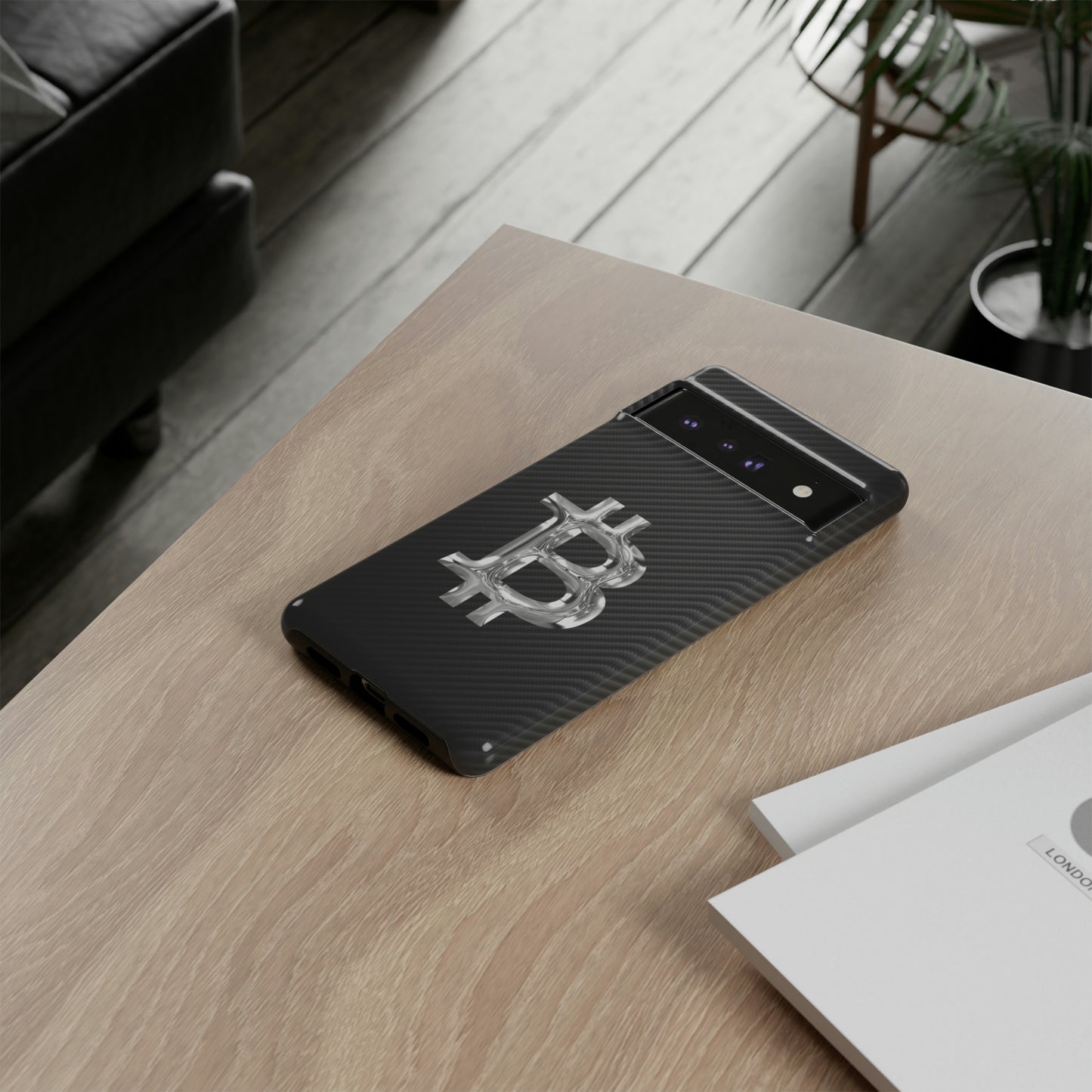Bitcoin Carbon Fiber Tough Case In N Out Crypto