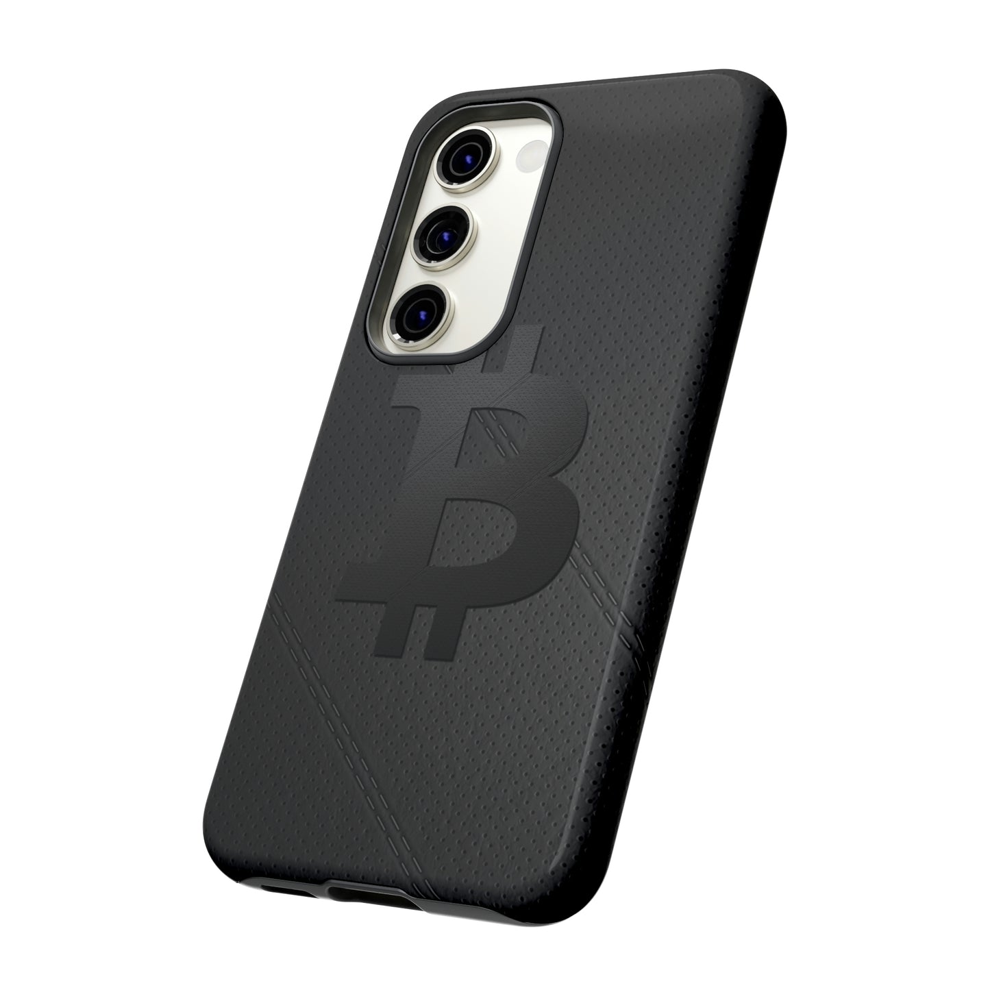 Bitcoin Leather Phone Case In N Out Crypto