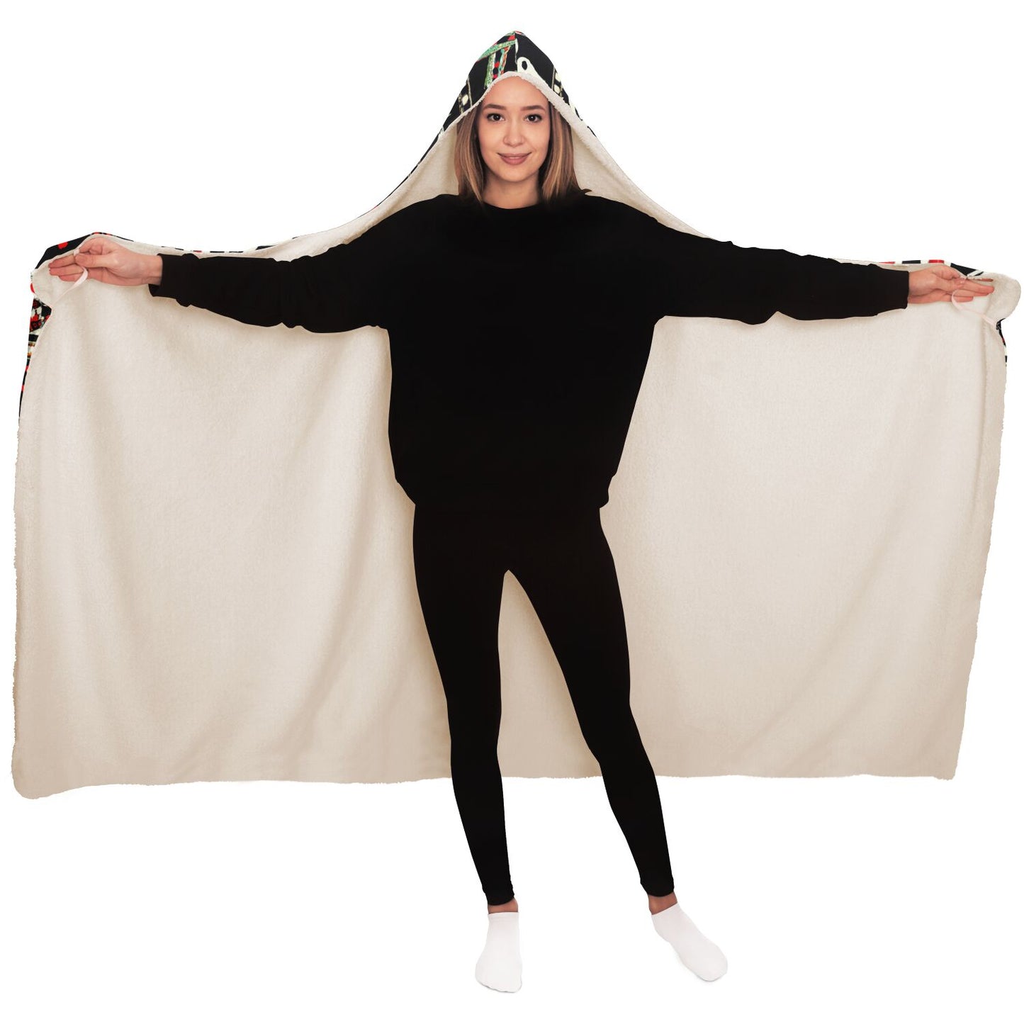 Bitcoin Petroart Hooded Blanket In N Out Crypto