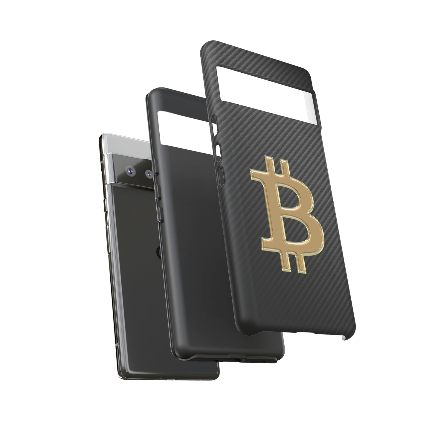 Bitcoin Carbon Fiber Gold Case In N Out Crypto
