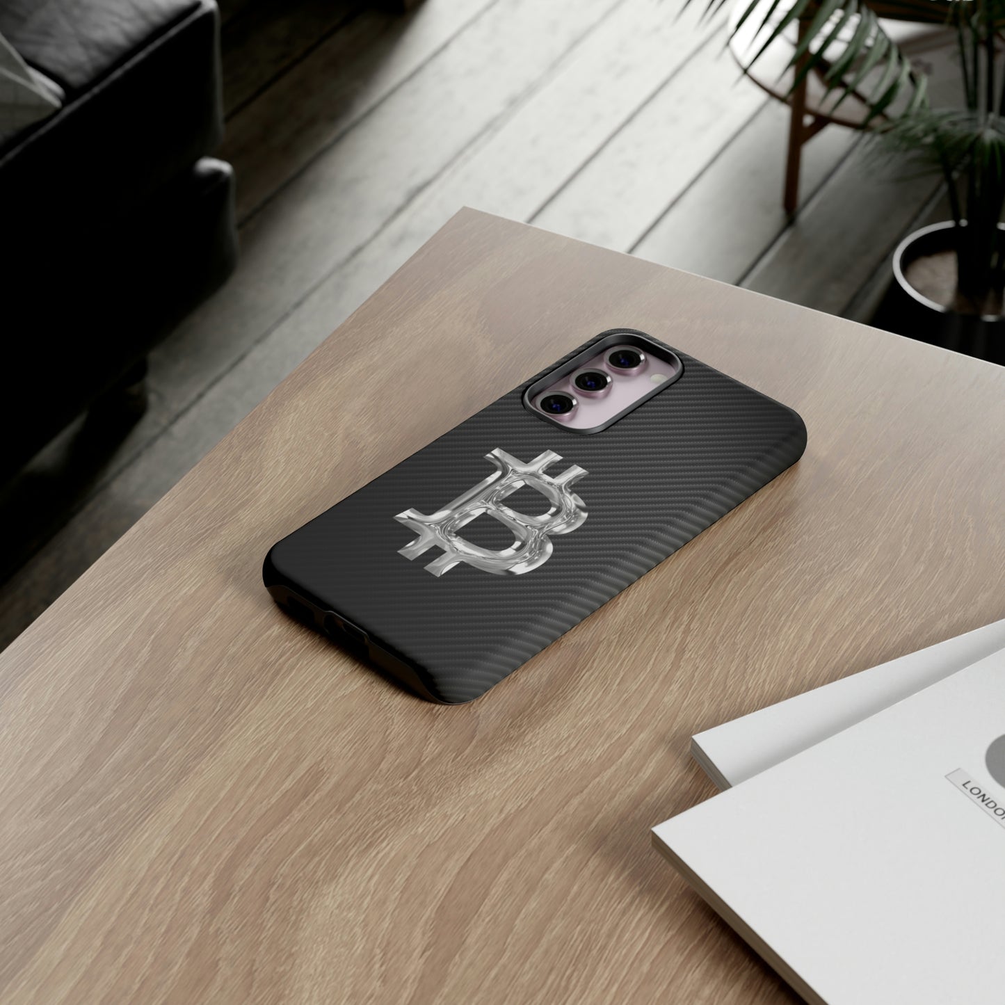 Bitcoin Carbon Fiber Tough Case In N Out Crypto