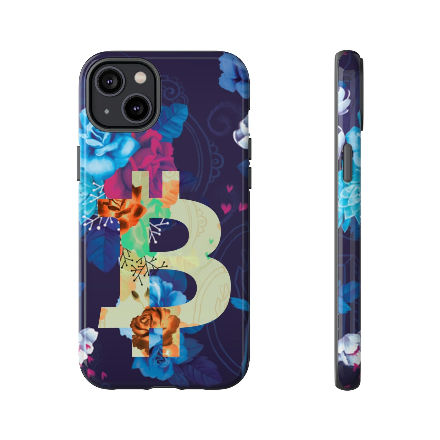 Bitcoin Flowers Art Case In N Out Crypto